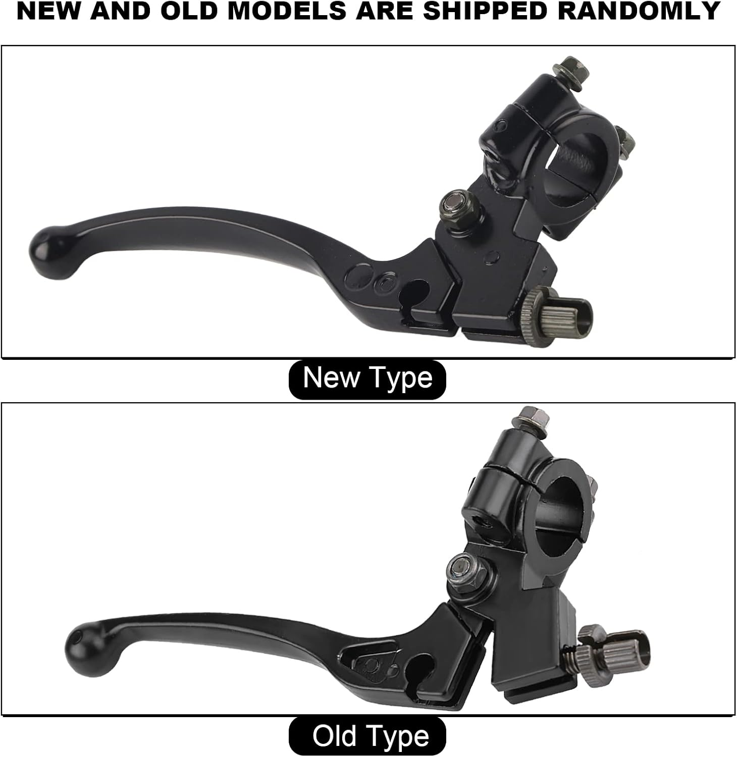 Clutch Lever Clutch Handle Control for Dirt Pit Bike 22Mm 7/8In Handlebar Folding Lever with Perch Adjuster 8Mm Black Aluminum image number 5
