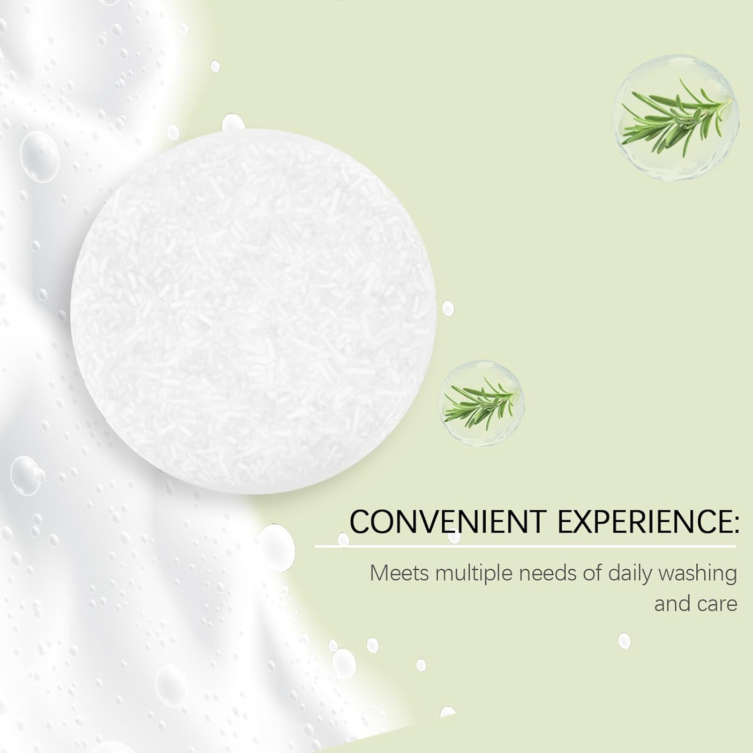 Qguojie Onion Rosemary Shampoo Bar 60G | 3-In-1 Natural Solid Shampoo for Hair Growth | Deep Cleaning & Hydration | Improves Scalp & Strengthens Hair, Travel Size 60G (1) image number 4