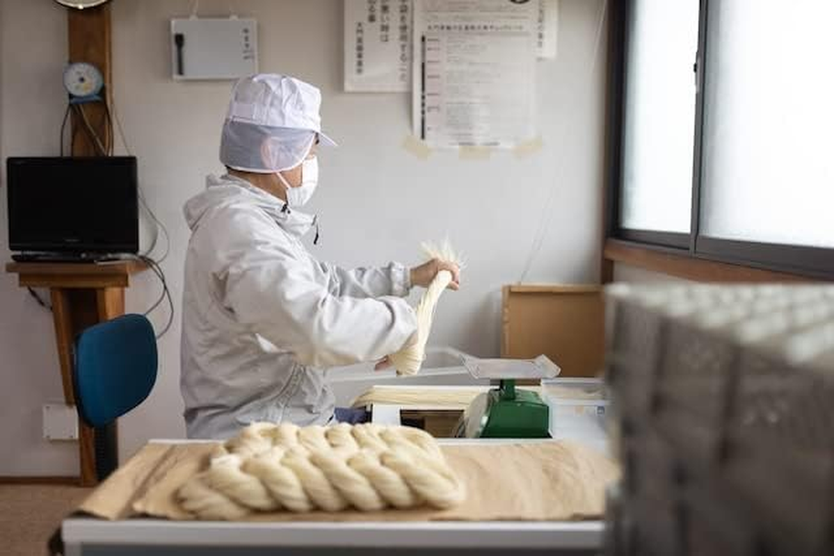 Okado Somen - Japanese Wheat Flour Noodle - from JAPAN, Toyama Pref. image number 2