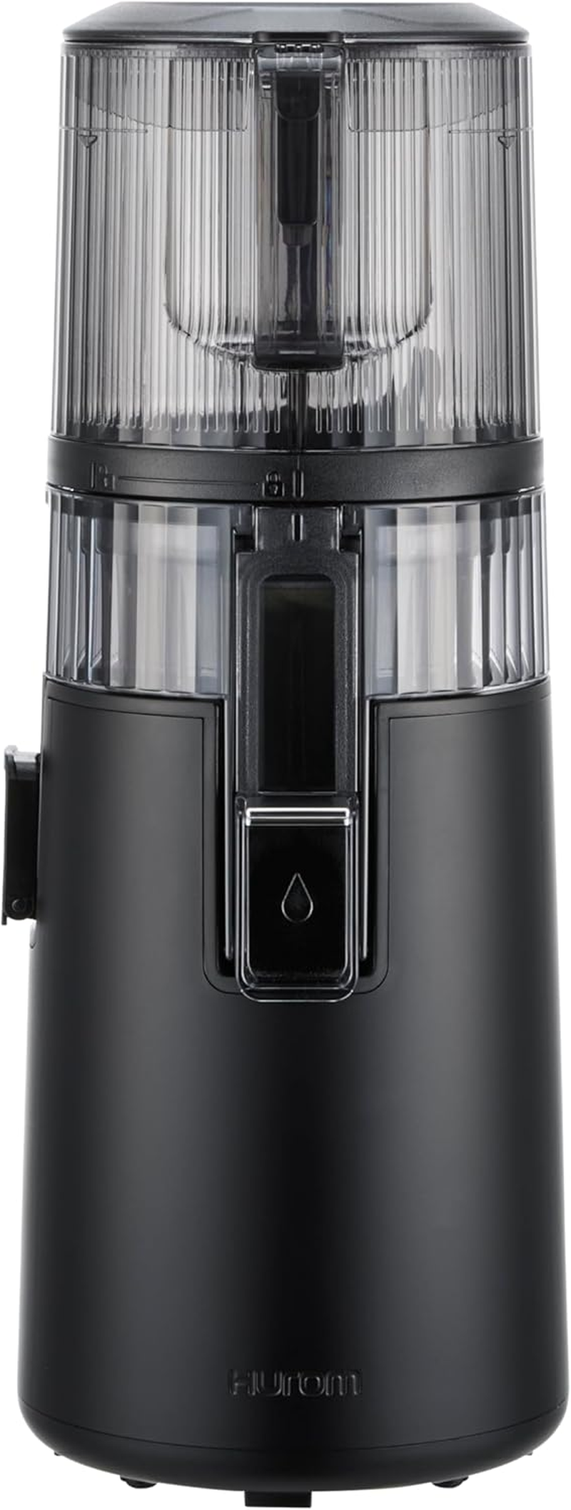 Hurom H70 Cold Press Juicer, NEW MODEL, Slow Juicer, Masticating, Vegetable Juicer, Fruit Juicer, Easy Cleaning, Large Feed Chute, High Yield, Quiet Motor (Matt Black) image number 2