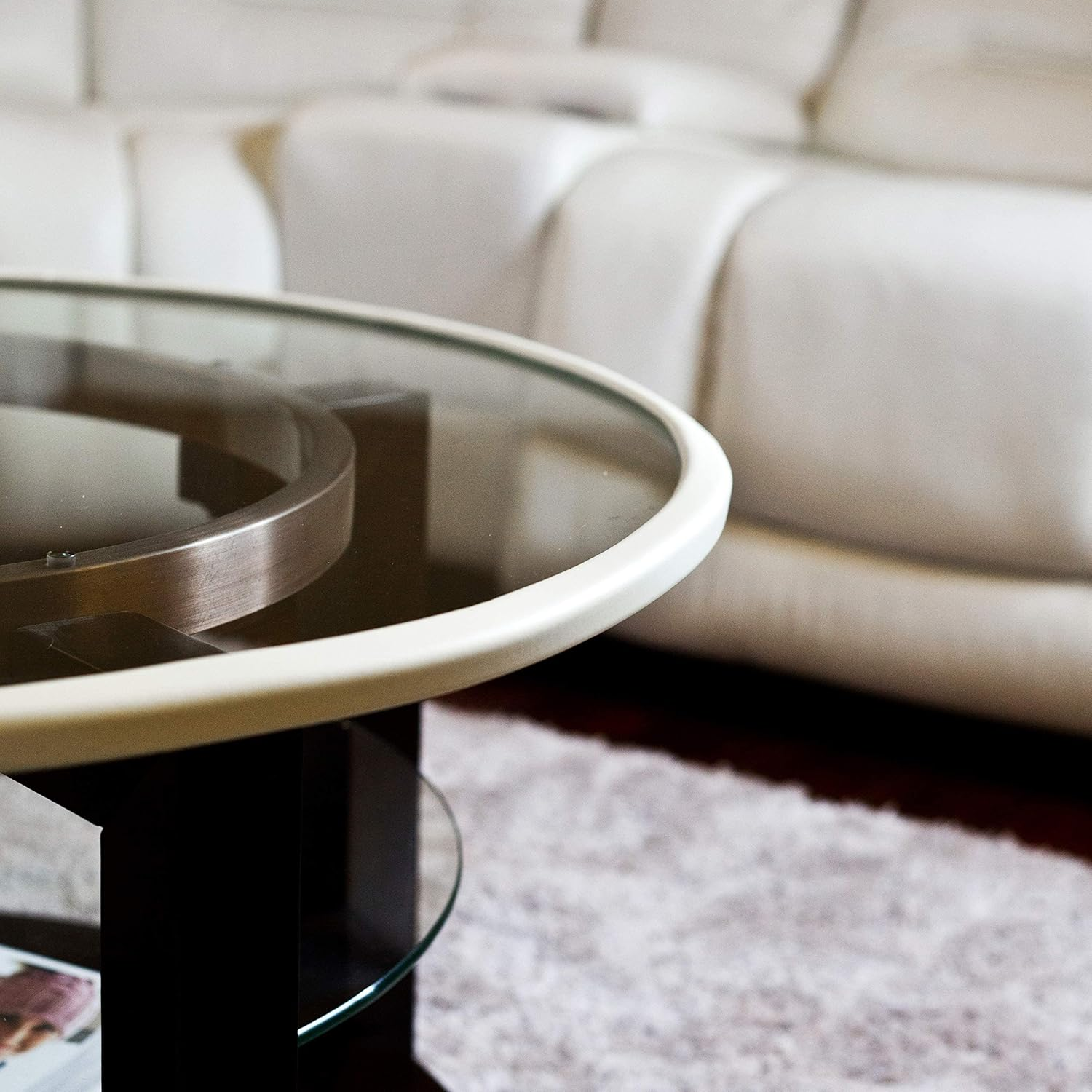 Furniture Edge and Corner Guards 4M（2Pcs） Protective Foam Cushion 1.2Cm Thick ，Bumper 8 Adhesive Childsafe Corners Baby Child Proofing Set Nontoxic and Safe for Table, Fireplace, Countertop (Beige) image number 4