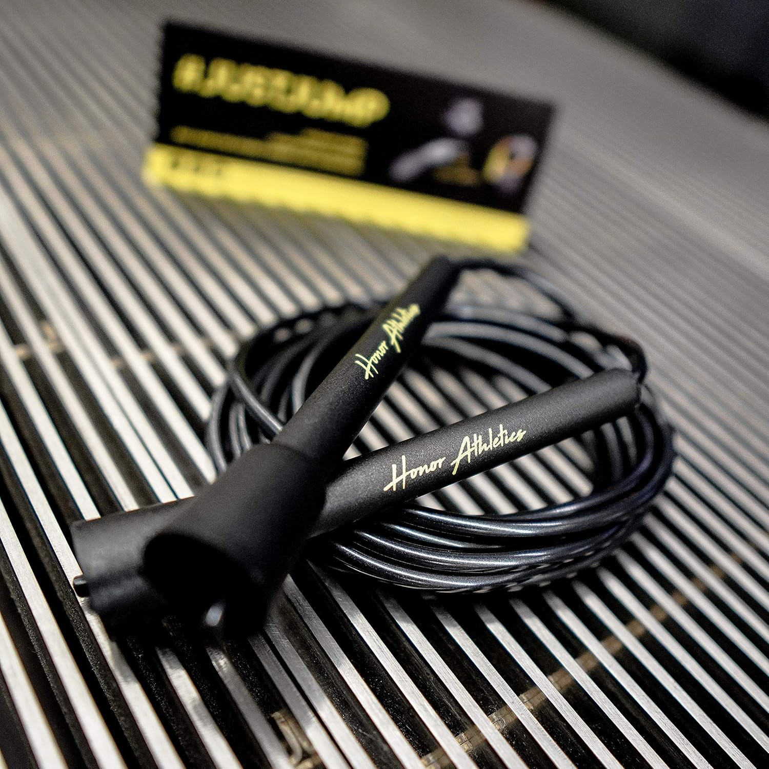 Honor Athletics Speed Rope Adjustable Jump Rope &ndash; Perfect for Boxing, MMA, Double Unders, and Fitness Workouts