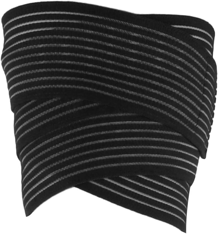 P Prettyia Compression Bandage Wraps, Elastic Straps Support for Legs, Thighs, Knee, Leg