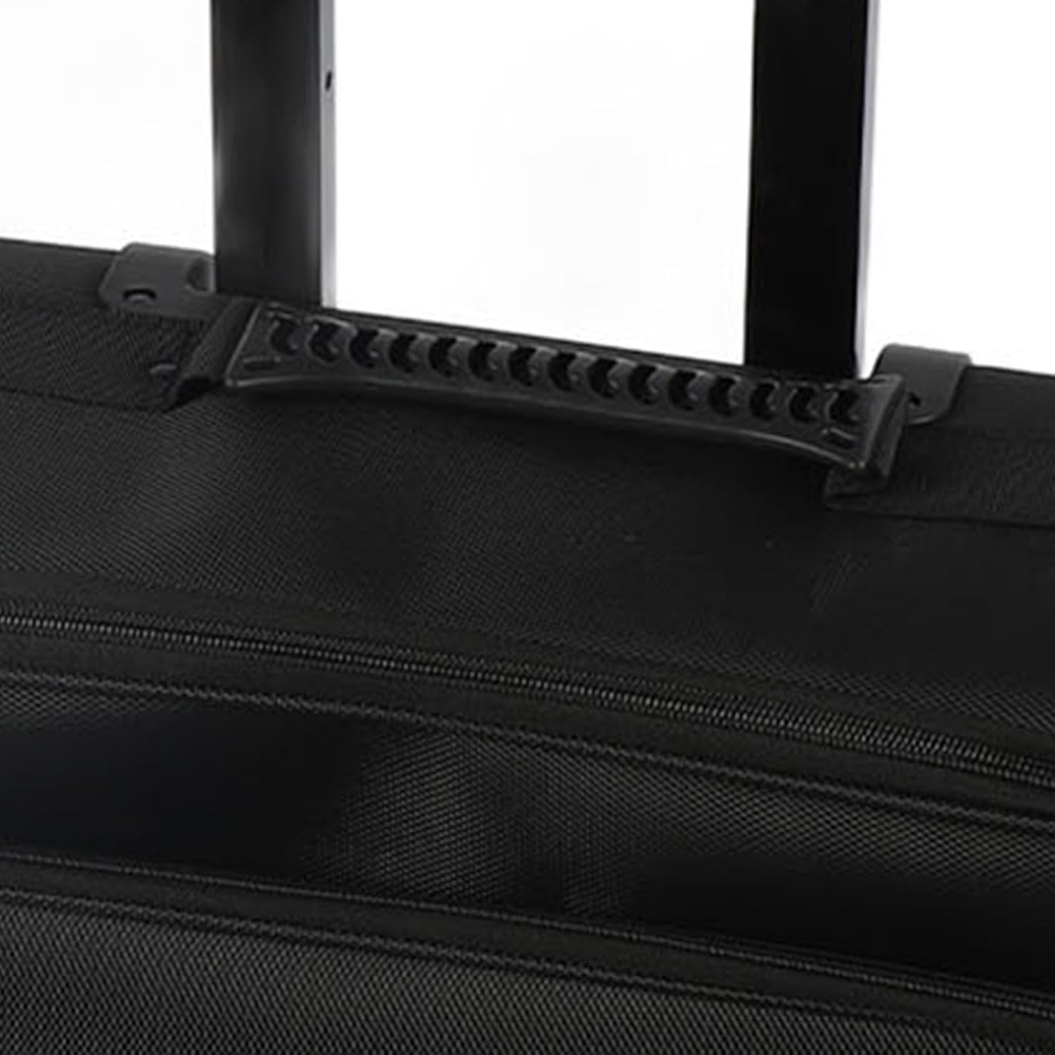 Cryfokt Professional Rolling Makeup Train Case Shock Resistant Large Capacity Organizer Suitcase for Makeup Artists and Nail Technicians, Black Oxford Fabric image number 2