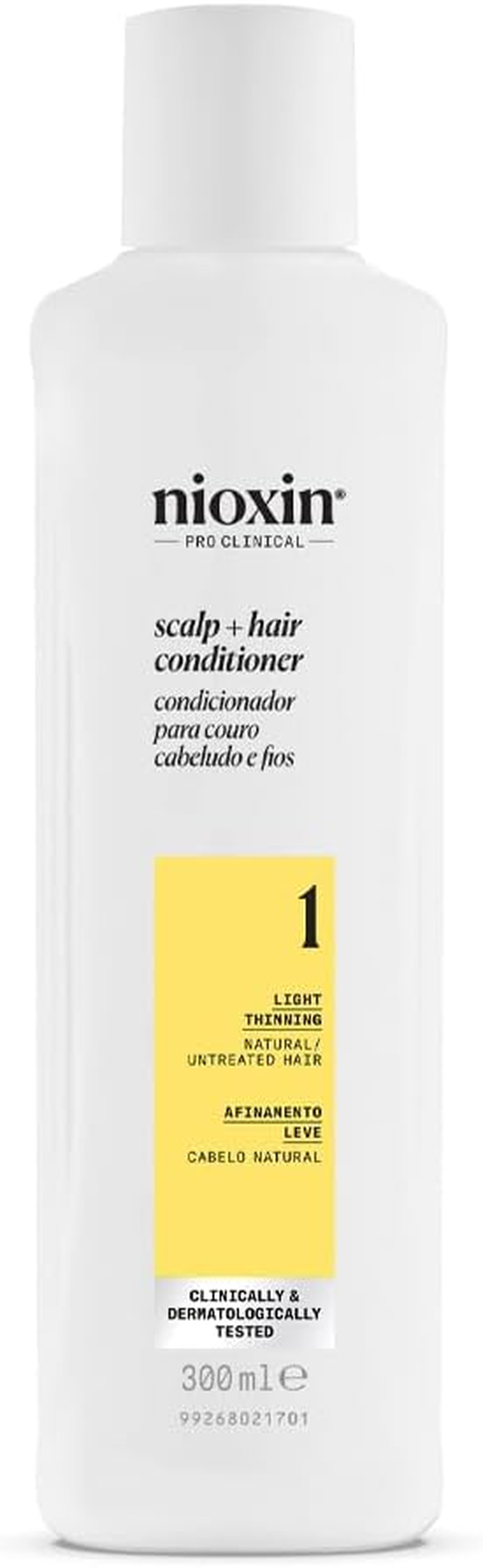 Nioxin System 1 Scalp plus Hair Thickening Conditioner for Natural Hair with Light Thinning, 300 Ml image number 2