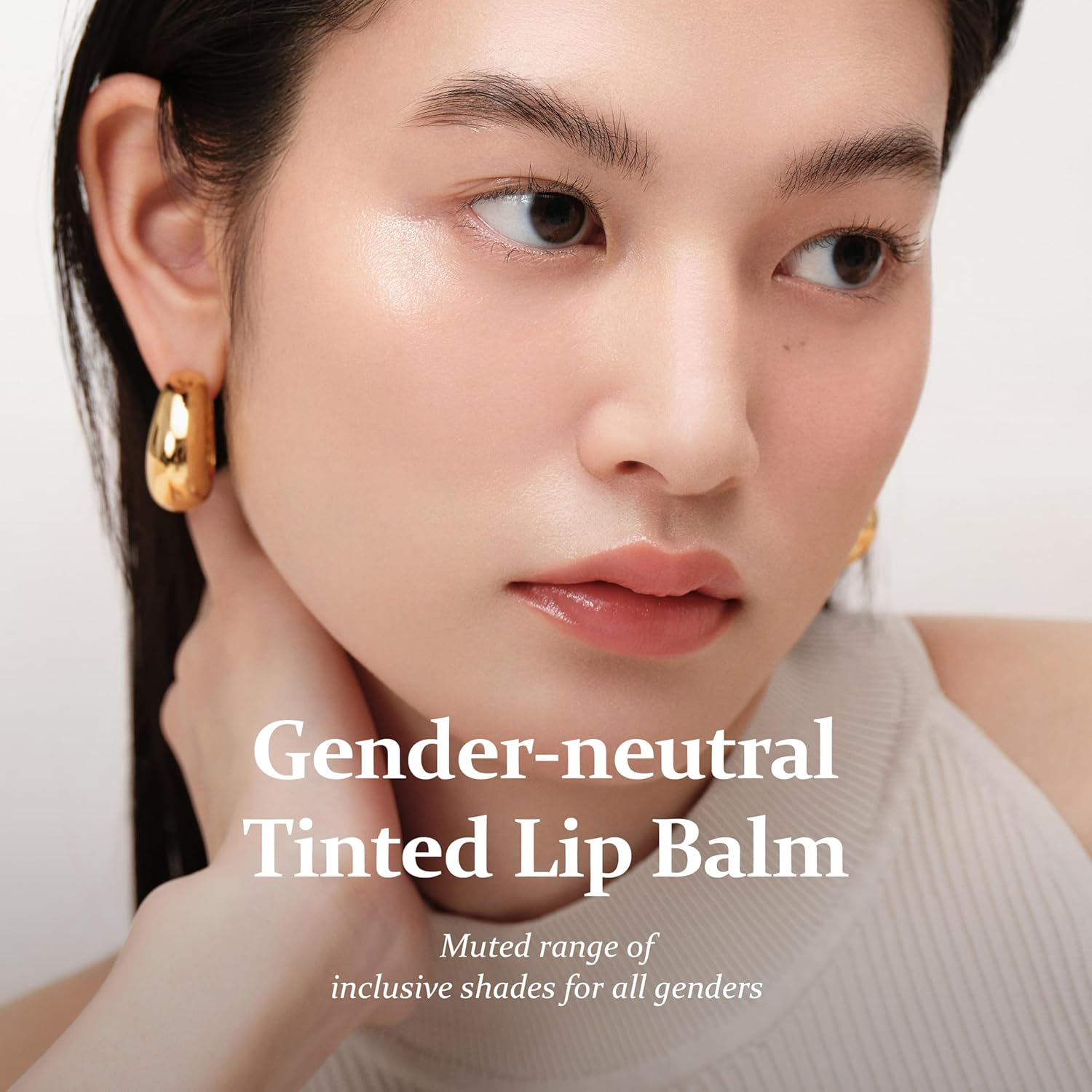 HINCE Mood Enhancer Lip Glow, Moisturizing Lip Balm with Shea Butter & Sweet Almond, Non-Sticky and Long-Lasting Tinted Lip Tint with Buttery Balm Texture for Neutral Color 0.2Oz. (IMPASSIONED) - Impassioned image number 6