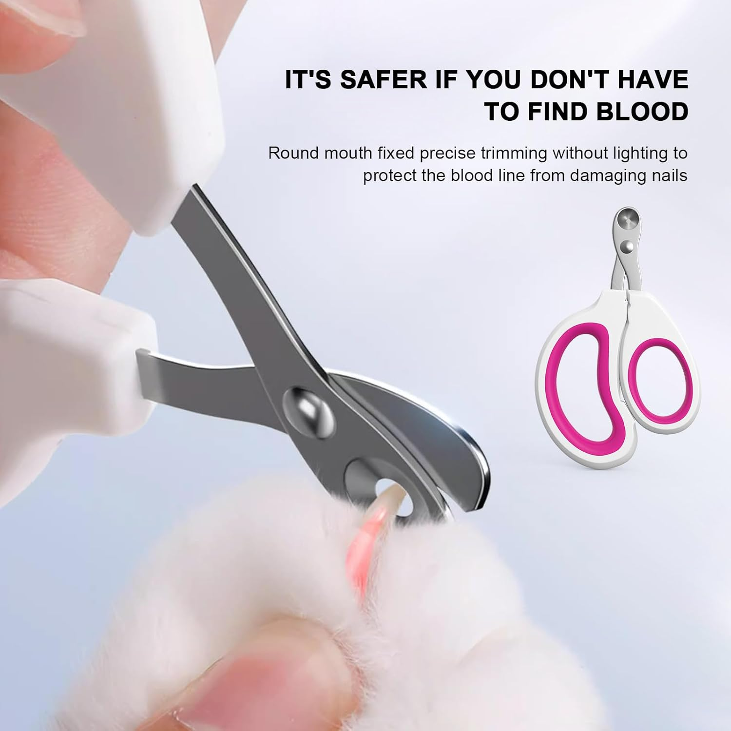 Cat Specific Nail Clipper, Avoiding Excessive Cutting, Suitable for Beginners. It Can Also Be Used for Small Animals Such as Birds, Hamsters, Rabbits, Hedgehogs, Ferrets, Guinea Pigs, Etc. image number 1