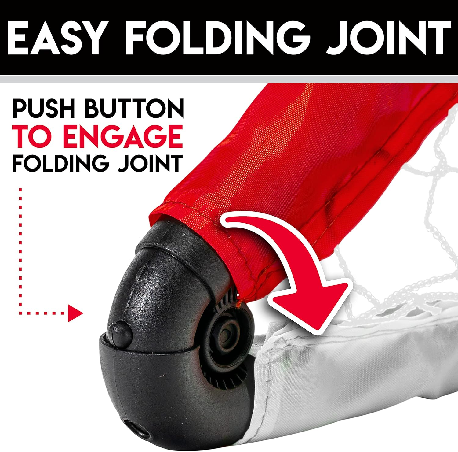 Franklin Sports NHL Goal and 2 Stick Set image number 2