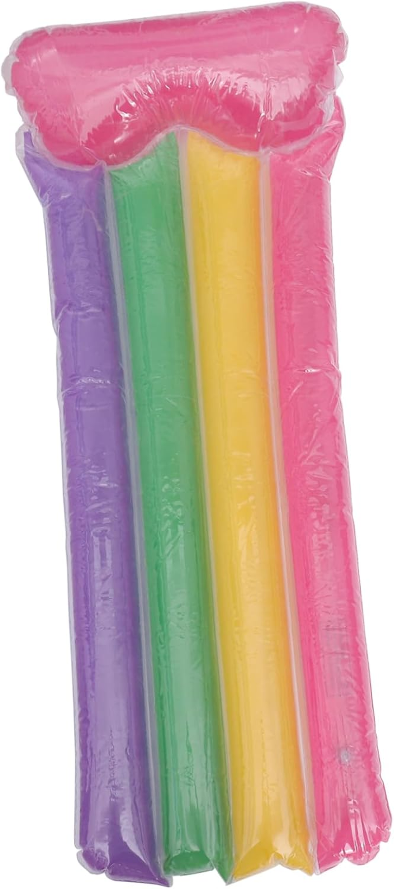 Creative Floating Swimming Board Inflatable Pool Rainbow Pattern for Boys and Girls