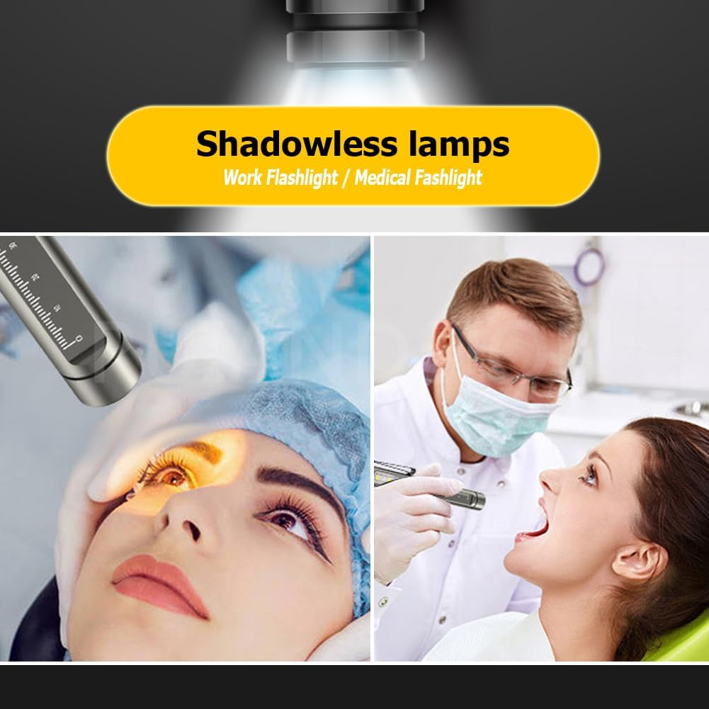 Ruiandsion E10 Flashlight Bulb,1.5V,Non-Polarity,Replacement for Flashlights Torch Work Lights,Warm White(Pack of 5) image number 5