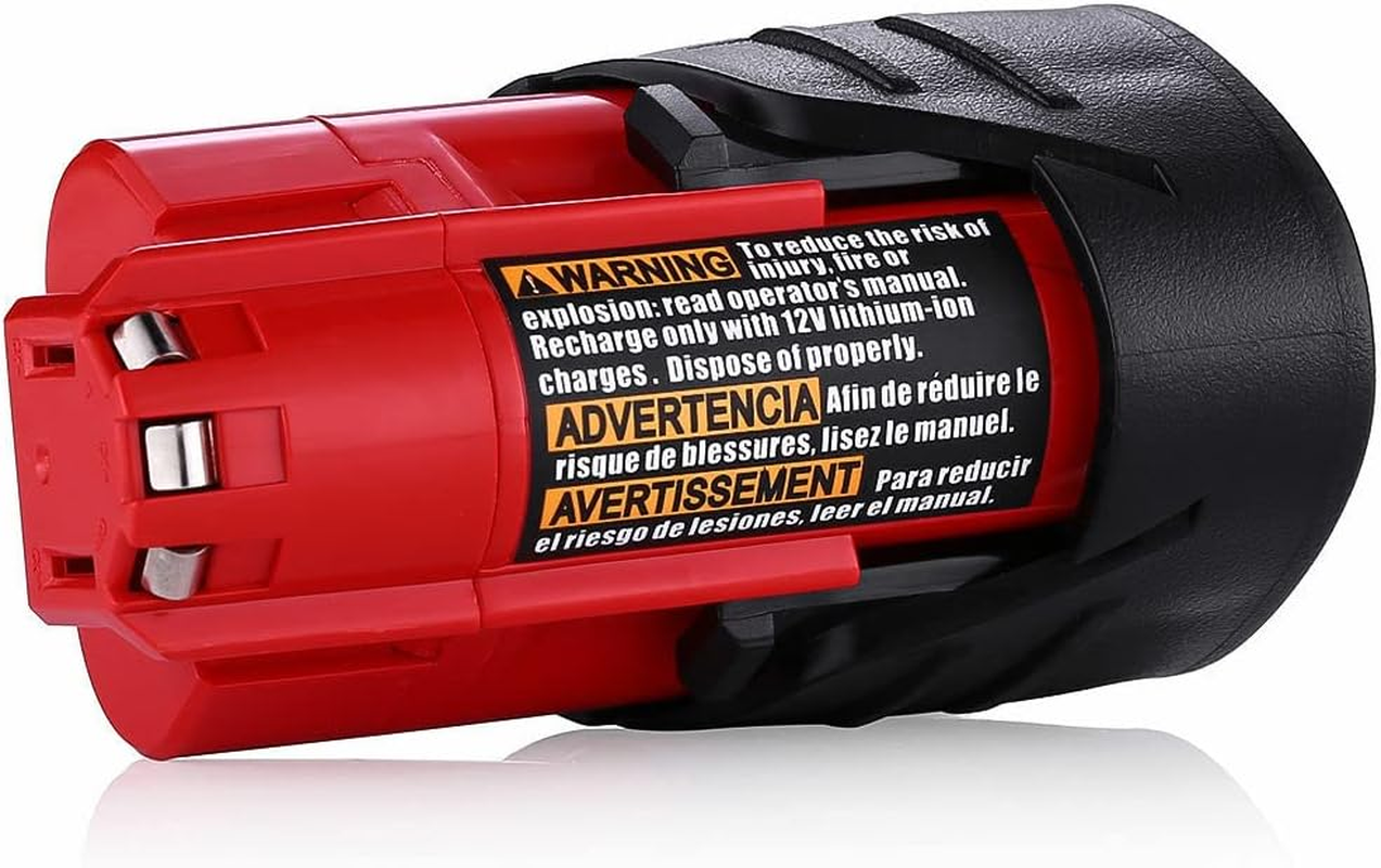 [High Capacity] Tavice 3.5Ah M12 Battery Compatible with 12V Milwaukee M12 M12B3 Lithium Cordless Battery 48-11-2401 2440 image number 2
