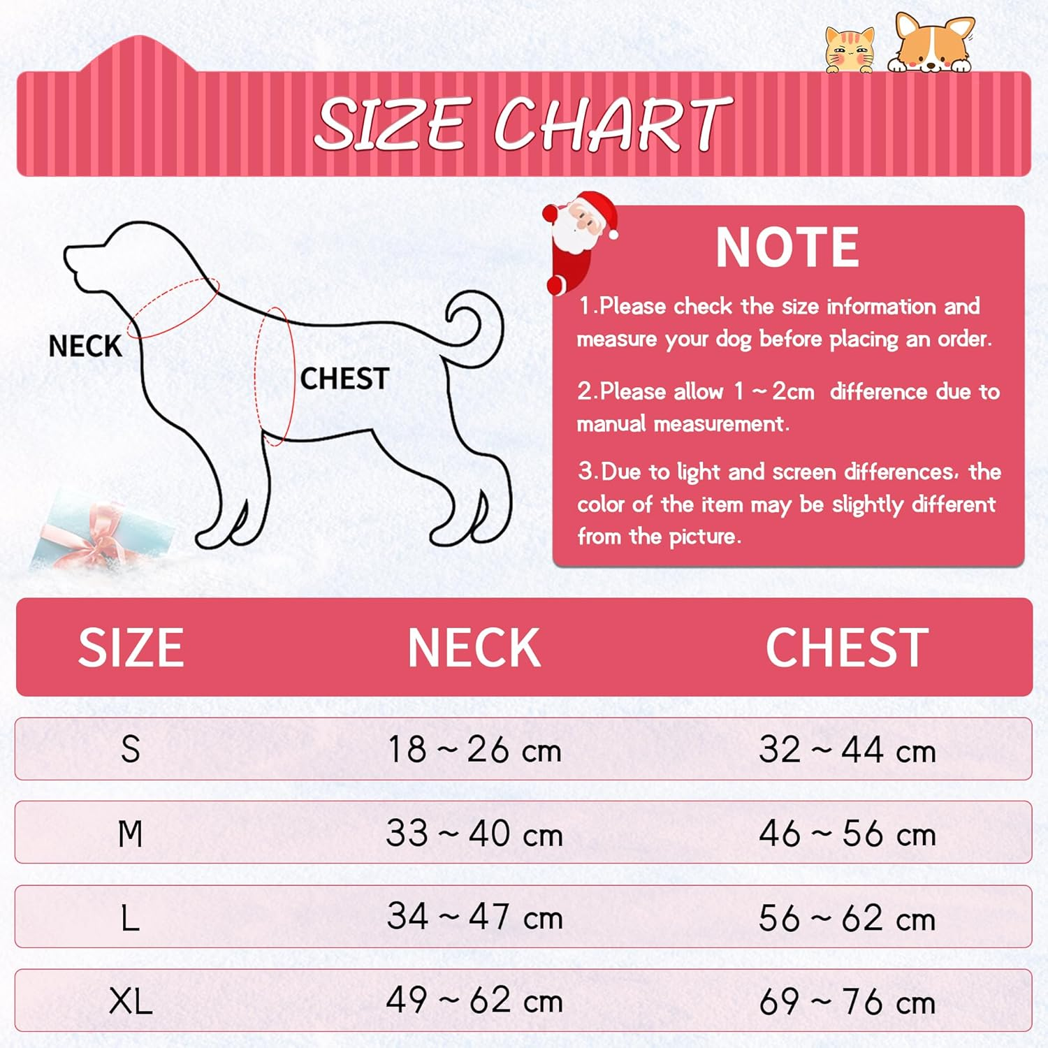 NACOCO Santa Dog Costume Christmas Pet Clothes Santa Claus Riding Pet Cosplay Costumes Party Dressing up Dogs Cats Outfit for Small Medium Dogs (Small) image number 4