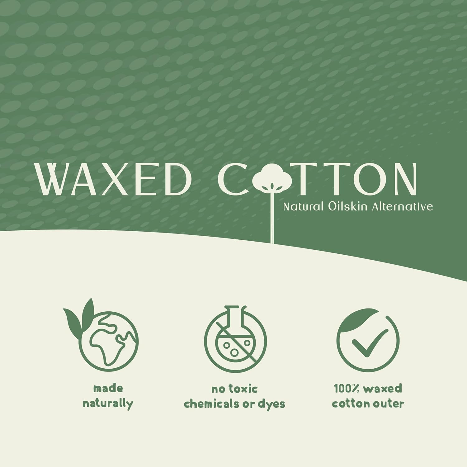 Huskimo Dog Coat Waxed Cotton Thunder 67Cm, Black &ndash; Waterproof & Windproof Dog Jacket with Corduroy Neck Panel, Adjustable Fit, Soft Cotton Lining, Eco-Friendly Oilskin Alternative image number 1