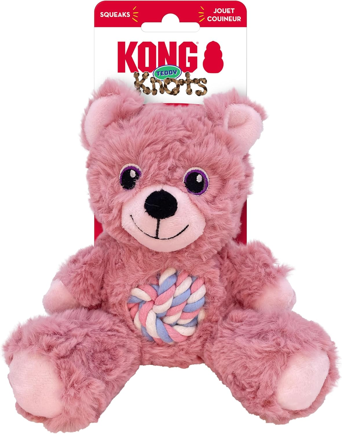 KONG Knots Teddy Assorted Colours - for Small Dogs image number 1