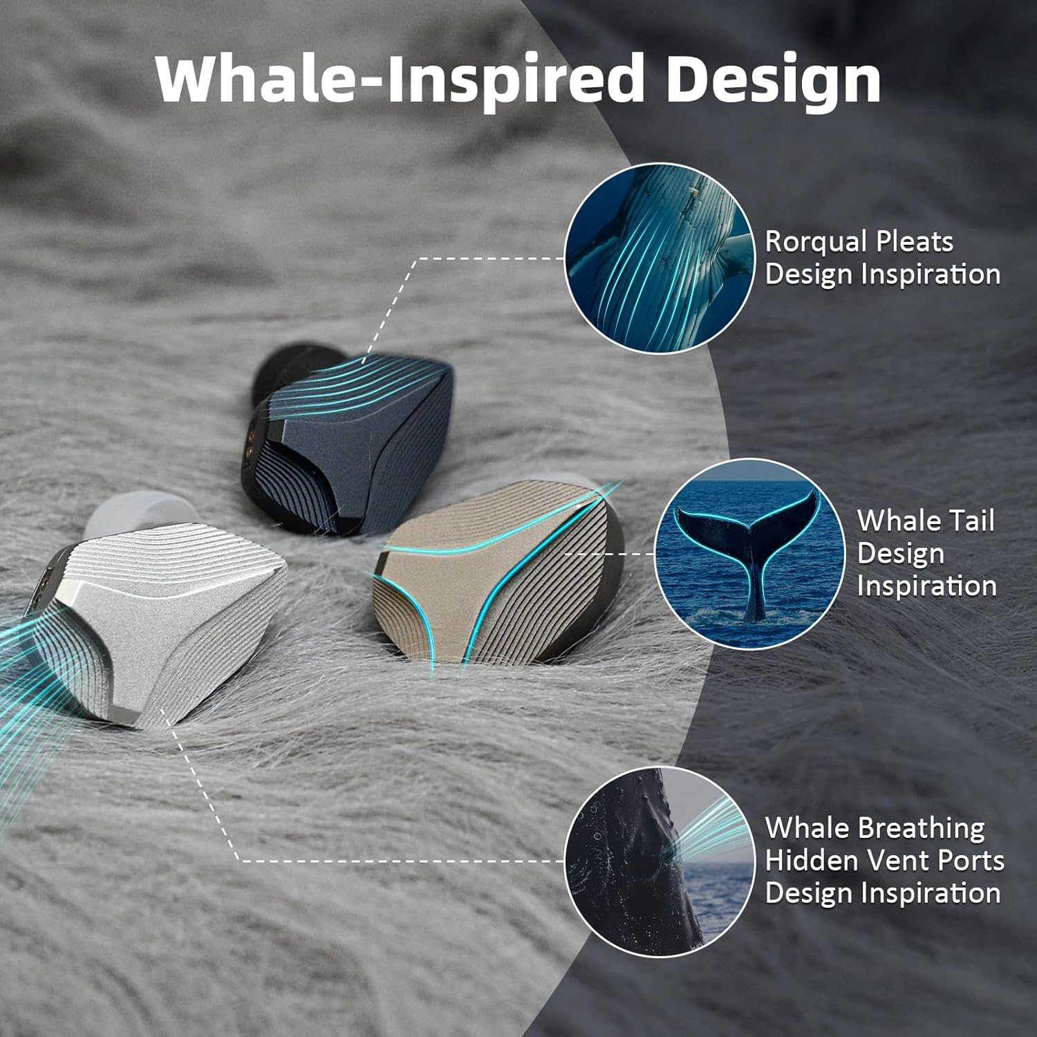 MP145 in Ear Monitor, Hifi IEM Earphones Wired, 14.3 Mm Ultra-Large Planar Magnetic Driver, Aviation Aluminum Alloy Shell, for Musician image number 3