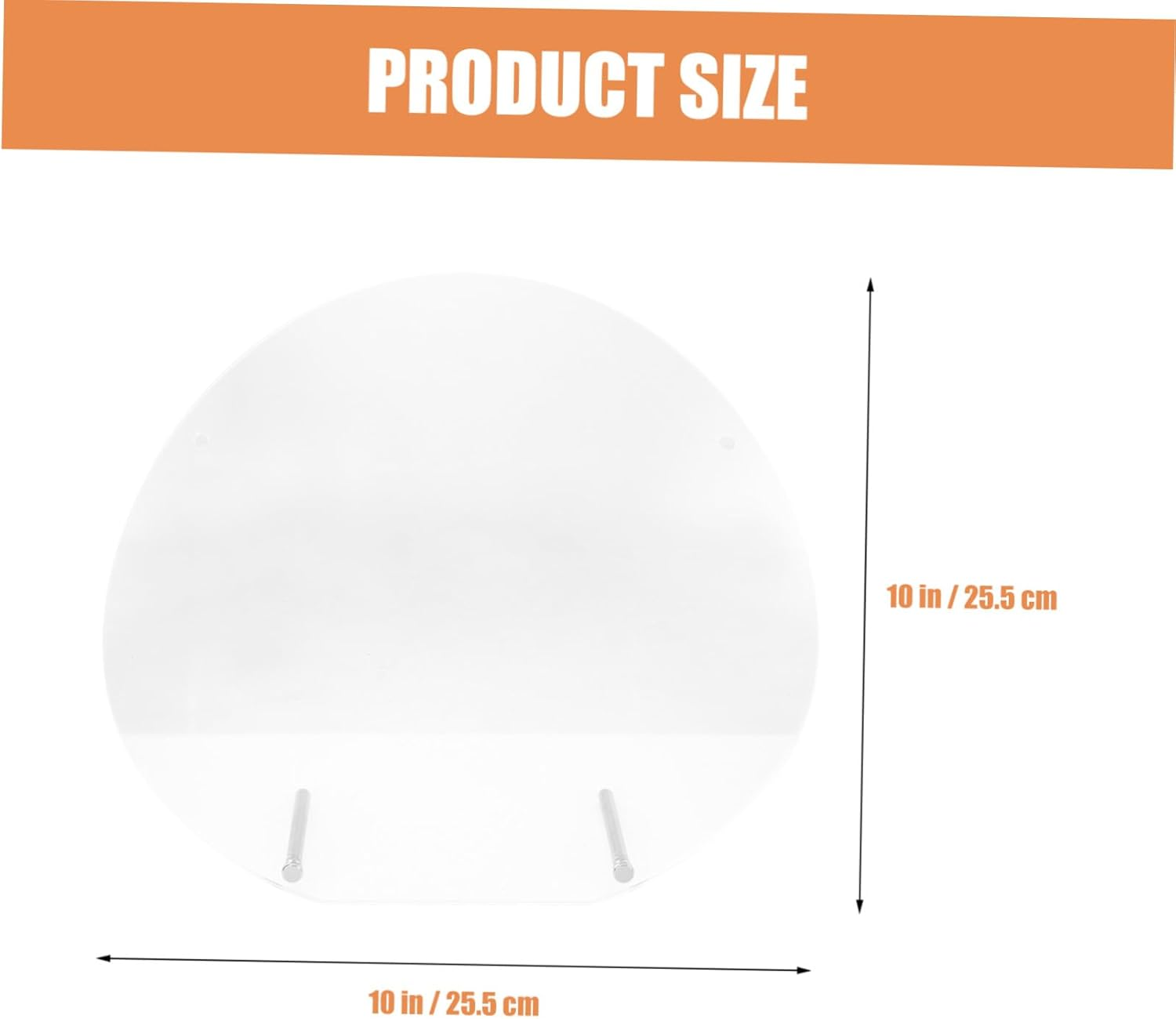 DEARMAMY Acrylic Mask Stand Display Rack 26X24Cm Face Mask Holder Organizer for Beauty Shops and Skincare Storage image number 3