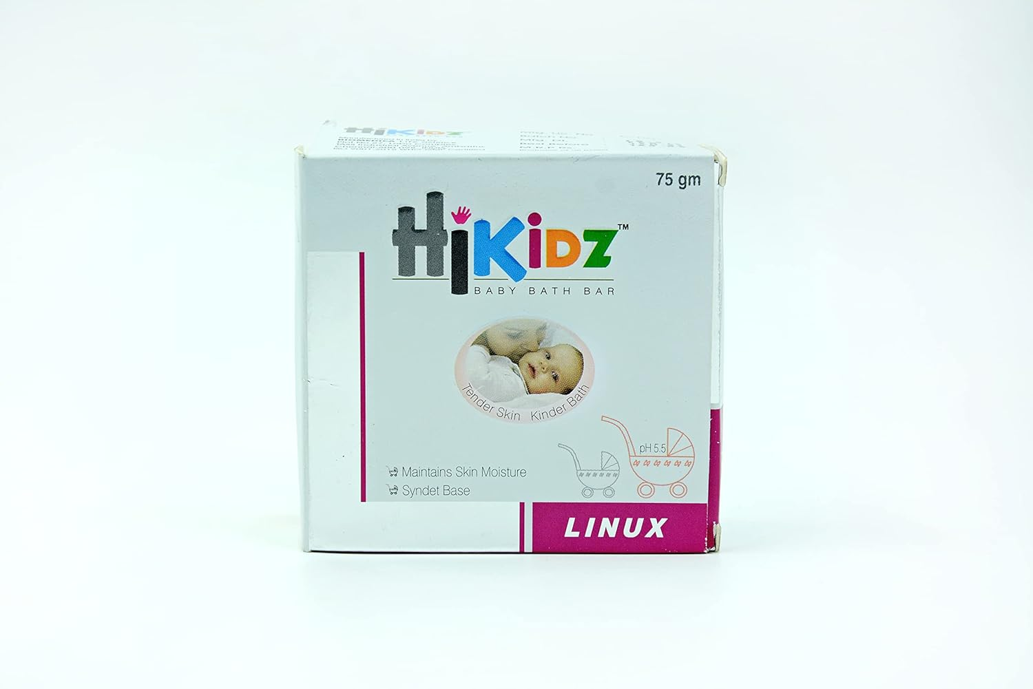 HIKIDZ SYNDET BAR SKIN FRIENDLY SOAP (PACK of 3 * 75GM) image number 2