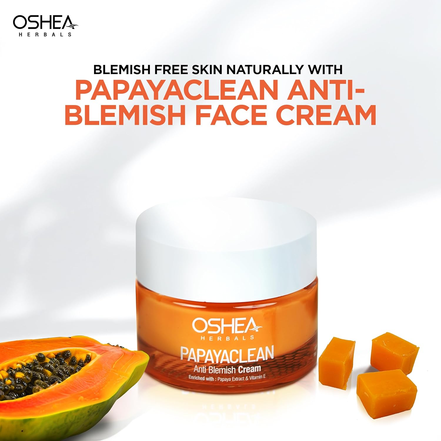 Oshea Papayaclean anti Blemish Cream, 50 G (Orange) image number 1