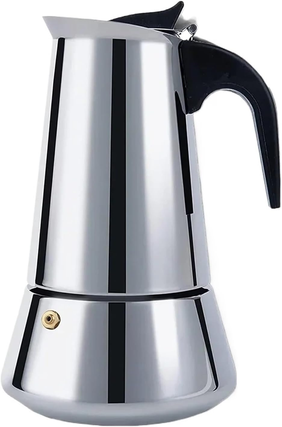 600Ml Mocha Espresso Latte Stovetop Filter Stainless Steel Coffee Pot for Barista Moka Maker(A 200Ml)