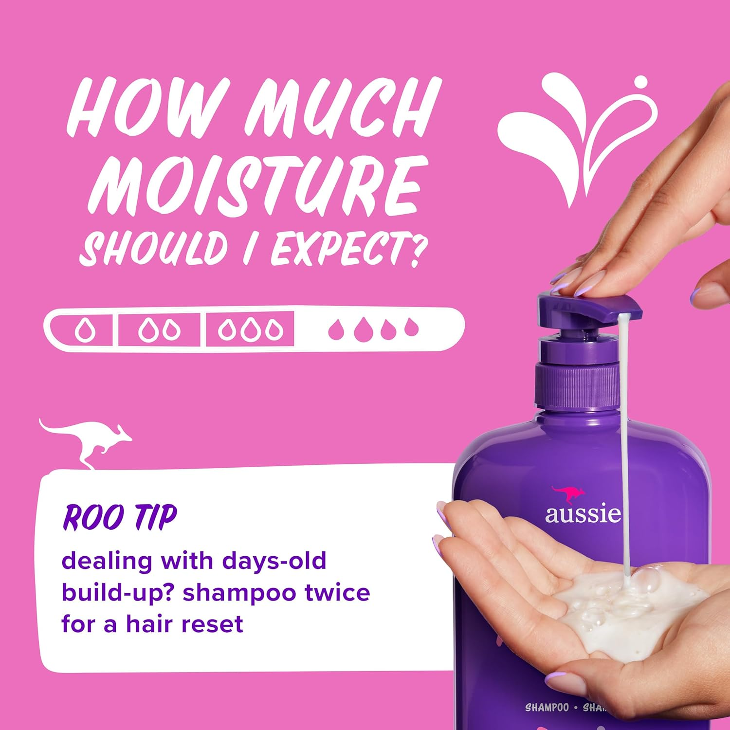 Aussie Total Miracle Shampoo, 30.4 Fluid Ounce, Pack of 4 image number 3