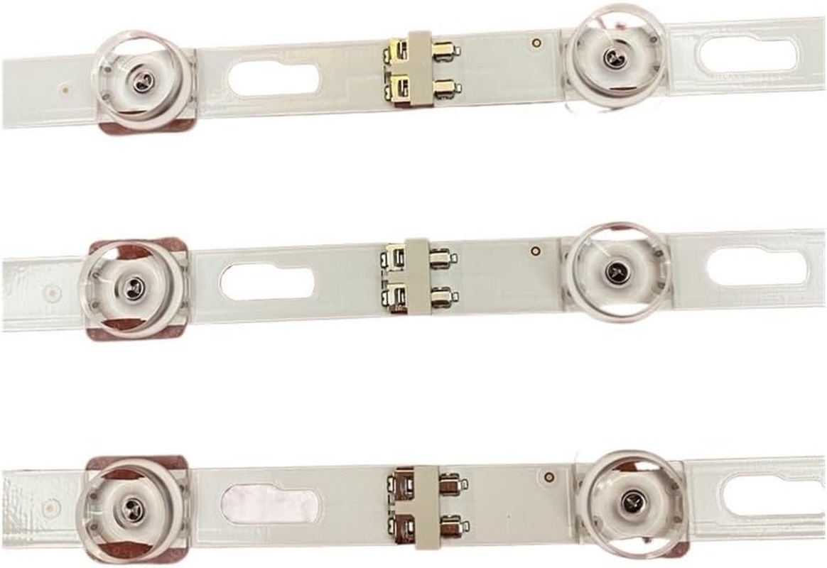 LED Strip Fit for Samsung TV UE43TU8000K UN43TU6900 UE43TU8002 UE43TU8005K UE43TU8072 UE43TU8072U CY-BT043HGER1V UE43TU8002K(2 Kit for 2 TV) image number 3