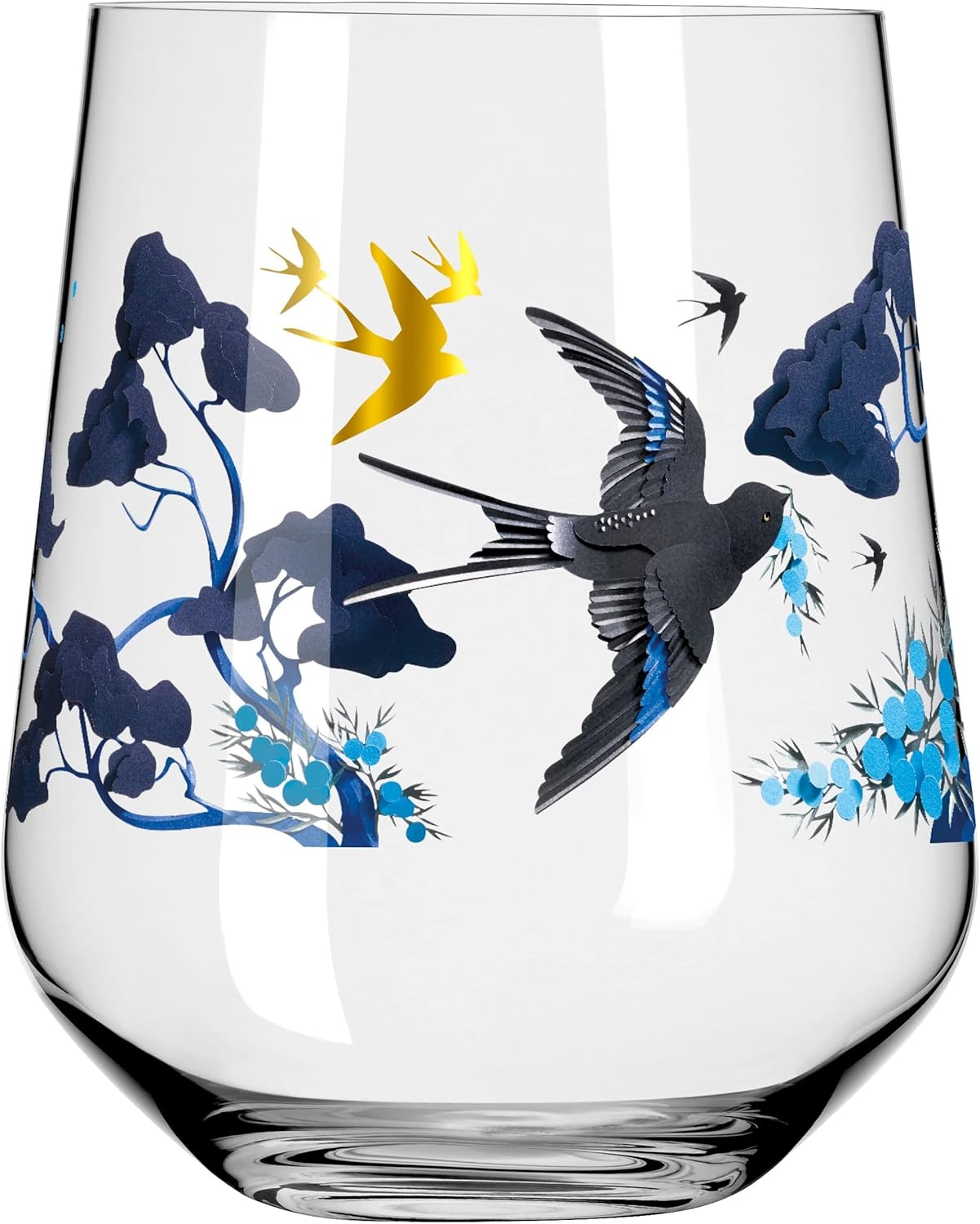 RITZENHOFF Botanic Glamour No. 1 3801002 Gin Glass Set of 2 Tumblers with Paper Worlds 700 Ml Made in Germany image number 2