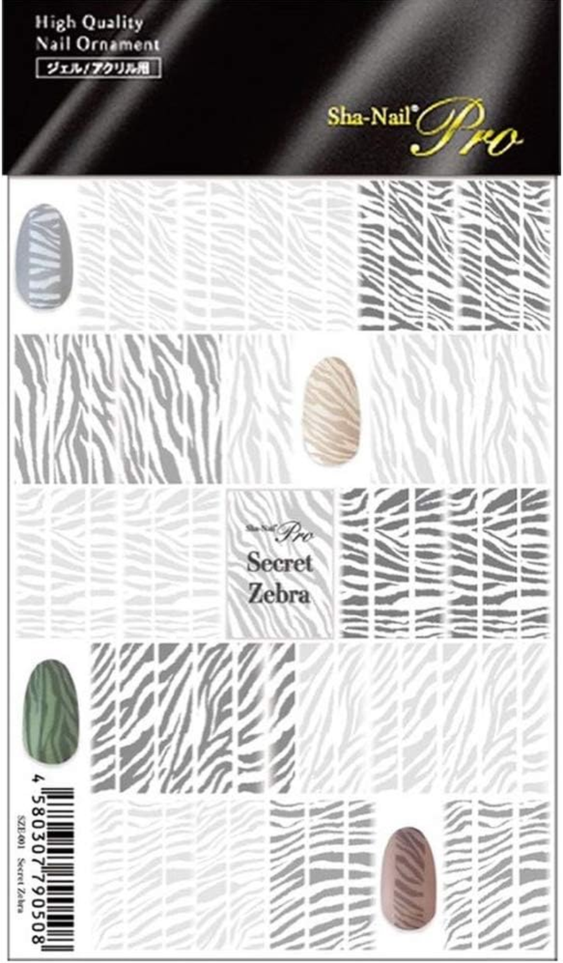 PARTS SHA-NAIL Sha-Nail Pro Secret Zebra 1 Piece