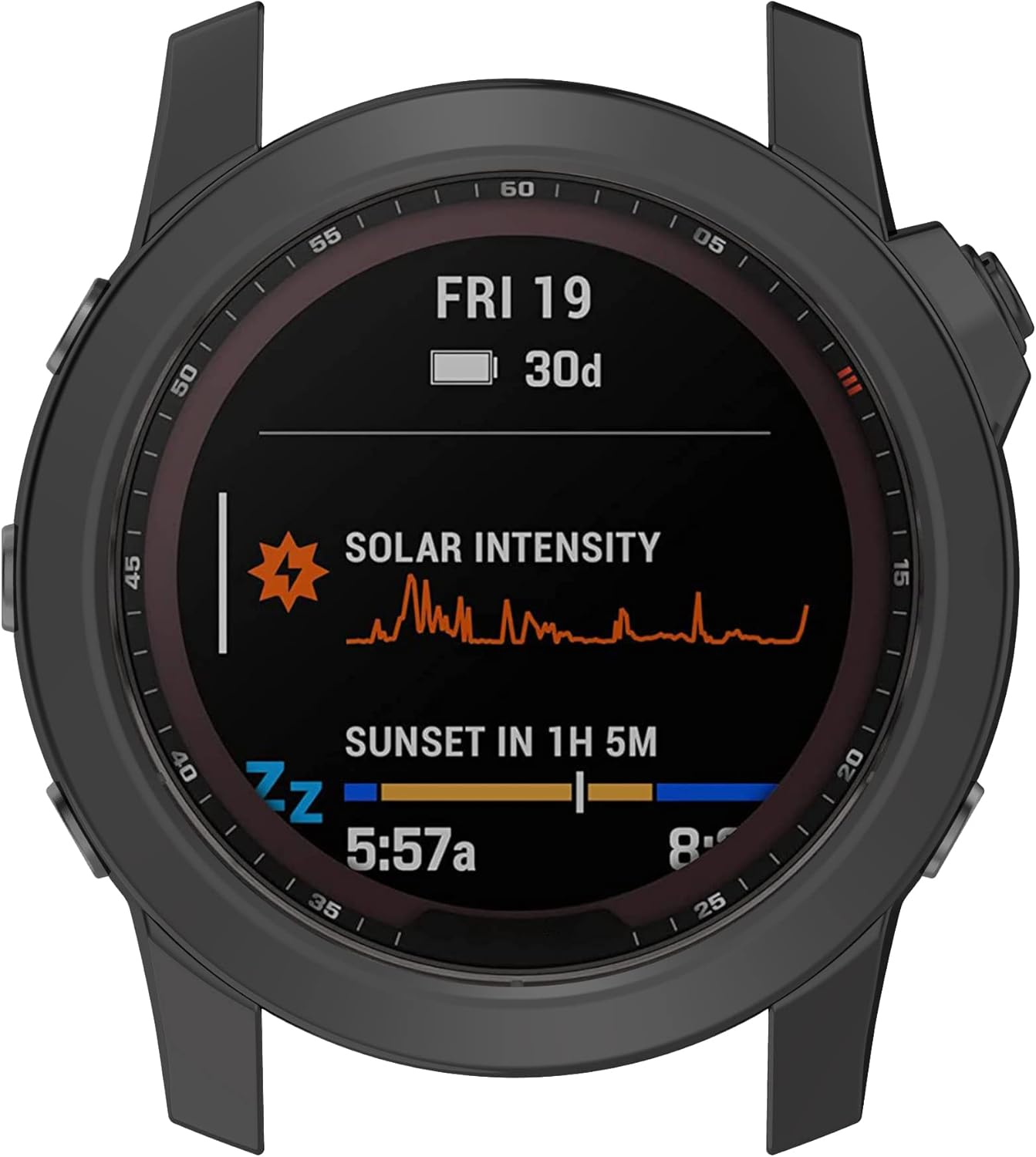 Chofit Cases Compatible with Garmin Epix Pro (Gen2) 47Mm Case, TPU Coated Protective Case for Epix Pro (Gen2) 47Mm (Not for 42Mm/51Mm) (Black) image number 1