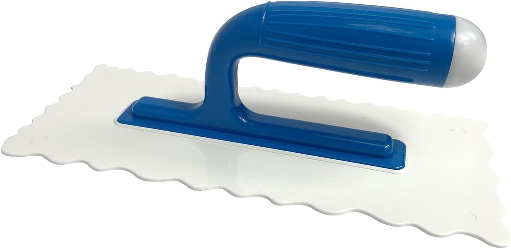 Hanroy Plastic Trowel with Comfortable Grip Handle, Includes 4.7" X 10.6'' White Finishing Trowels, Lightweight Mounting, Square End, Suitable for Scrape,Plastering and Paint Walls(D2712) - D1147F image number 6