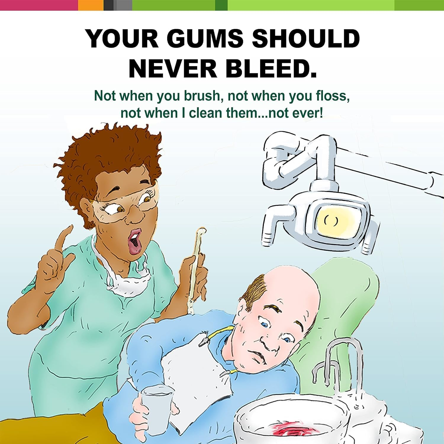 The Natural Dentist Healthy Gums Antigingivitis Mouthwash to Prevent and Treat Bleeding Gums and Fight the Gum Disease Gingivitis - Peppermint Twist Flavor, 16.9 Oz. image number 1