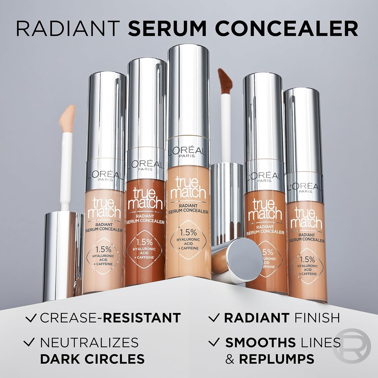 L'Or&eacute;al Paris True Match Radiant Serum Concealer 2C image number 5