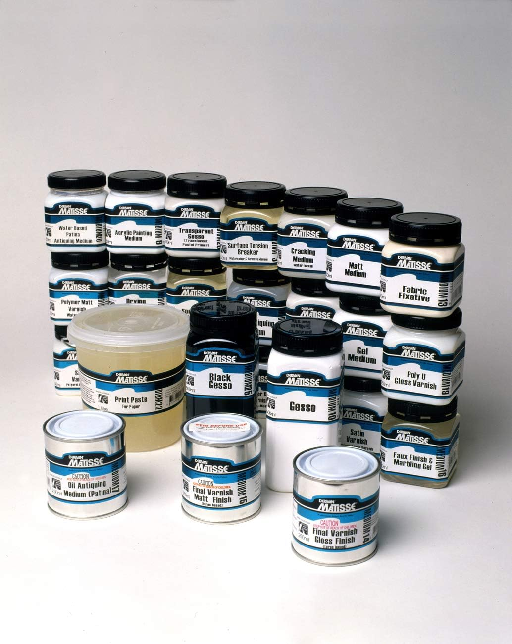 Derivan Matisse MM3 Professional Artists Acrylic Tension Breaker Medium 250 Ml image number 2