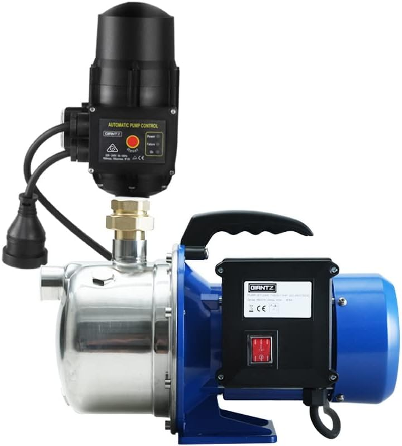 GIANTZ Water Pump, 2300W 240V Electric High Pressure Garden Jet Pumps Controller Irrigation Black image number 2