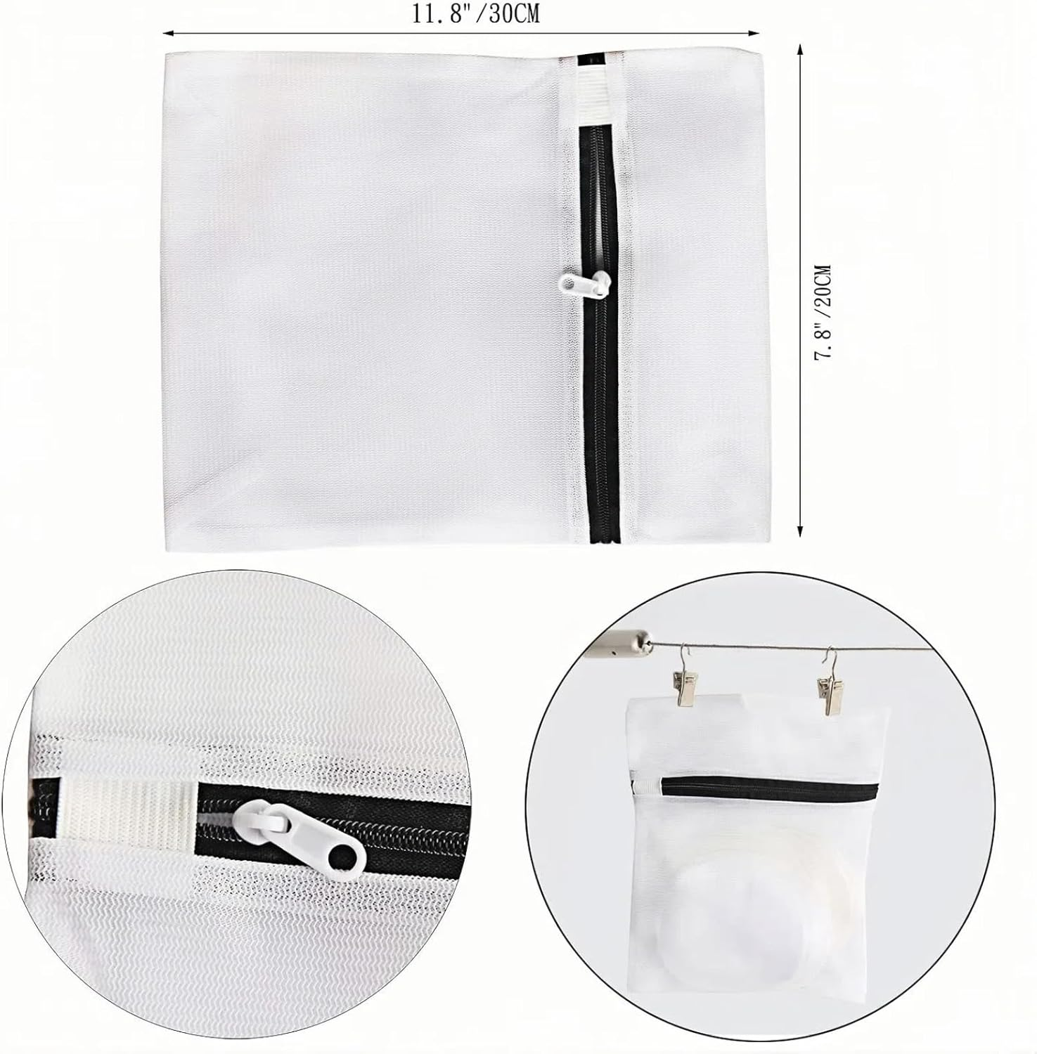 MILIOG 10PCS Reusable Nursing Pads, Organic Bamboo Breast Pads for Breastfeeding - Soft, Hypoallergenic, Leak-Proof Washable Pads with Waterproof Layer + Laundry & Storage Bags