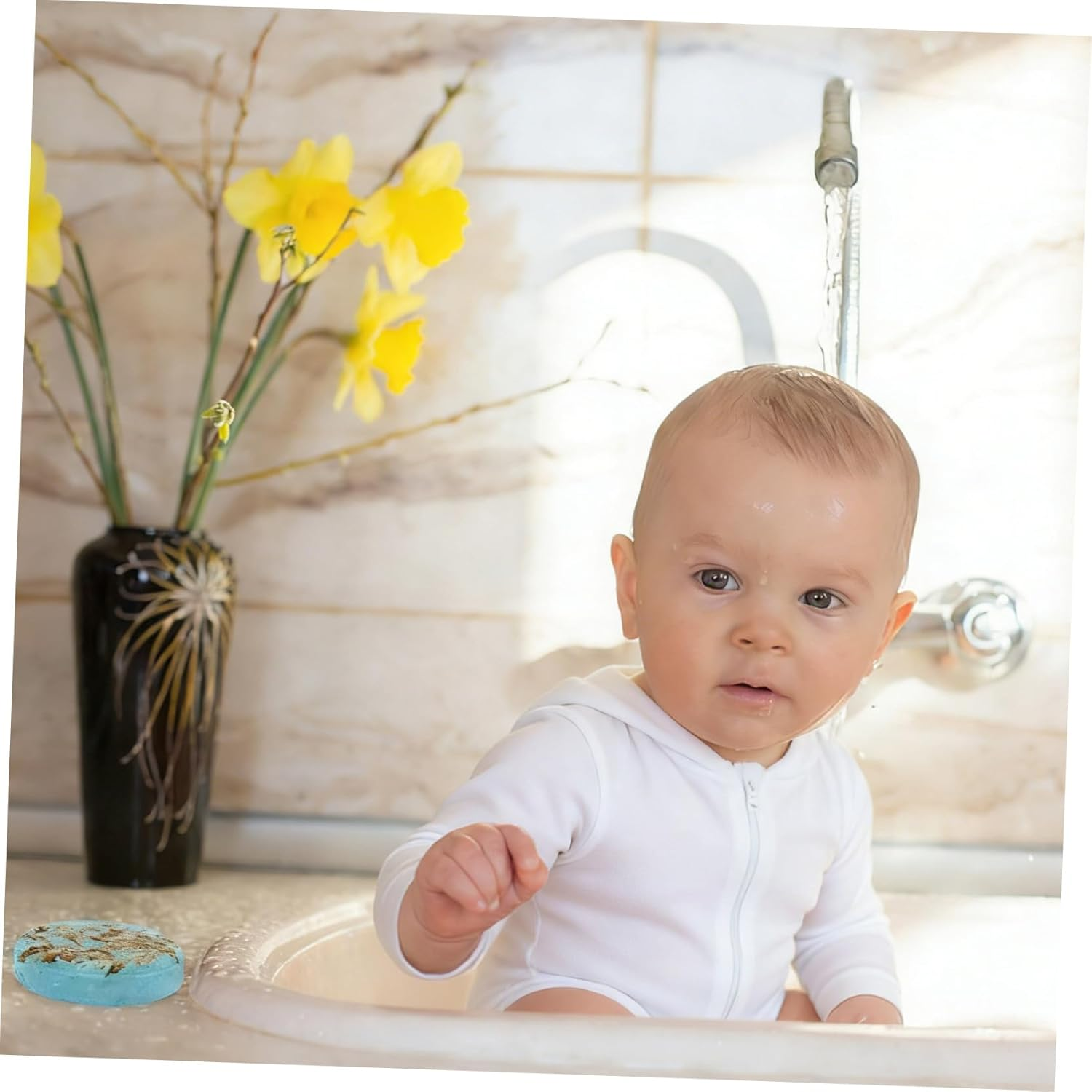 Healeved Aromatherapy Steam Sheets 6Pcs Jasmine Mint Lavender Orange Sea Rose 45G Each Relaxing Bathing Experience For image number 1