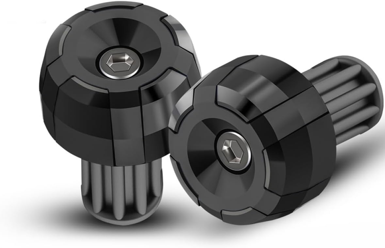 2Pcs Scooter Handlebar Grip Plugs Kit Double Motorbike Handlebar -Road Vehicle Parts Random Color image number 4