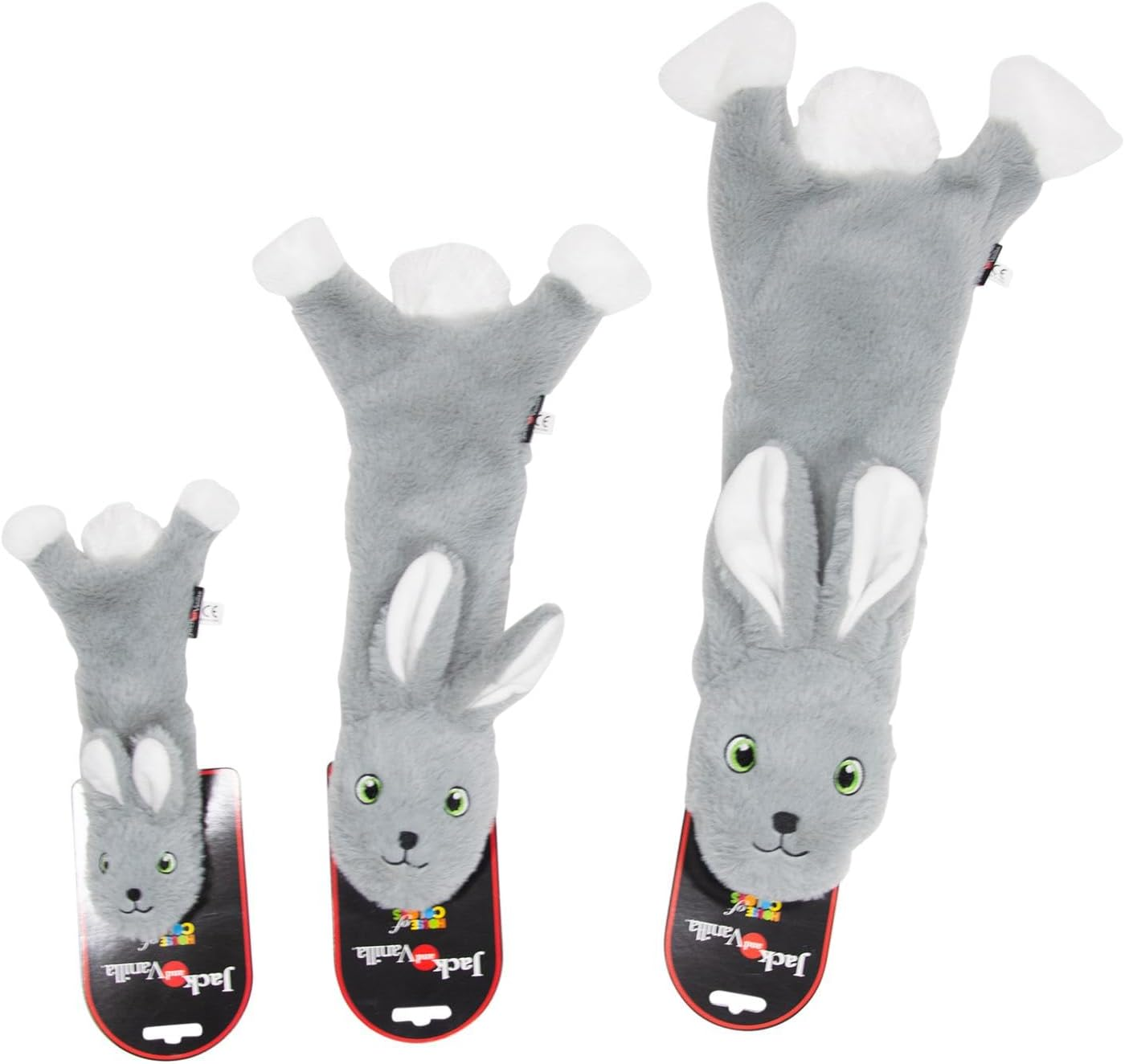 JACK and VANILLA, Plush Dog Toy, 30 Cm, Realistic Design, Sounds and Washable, Ideal for Interactive Games, Bright Colours, Flatties Model image number 5