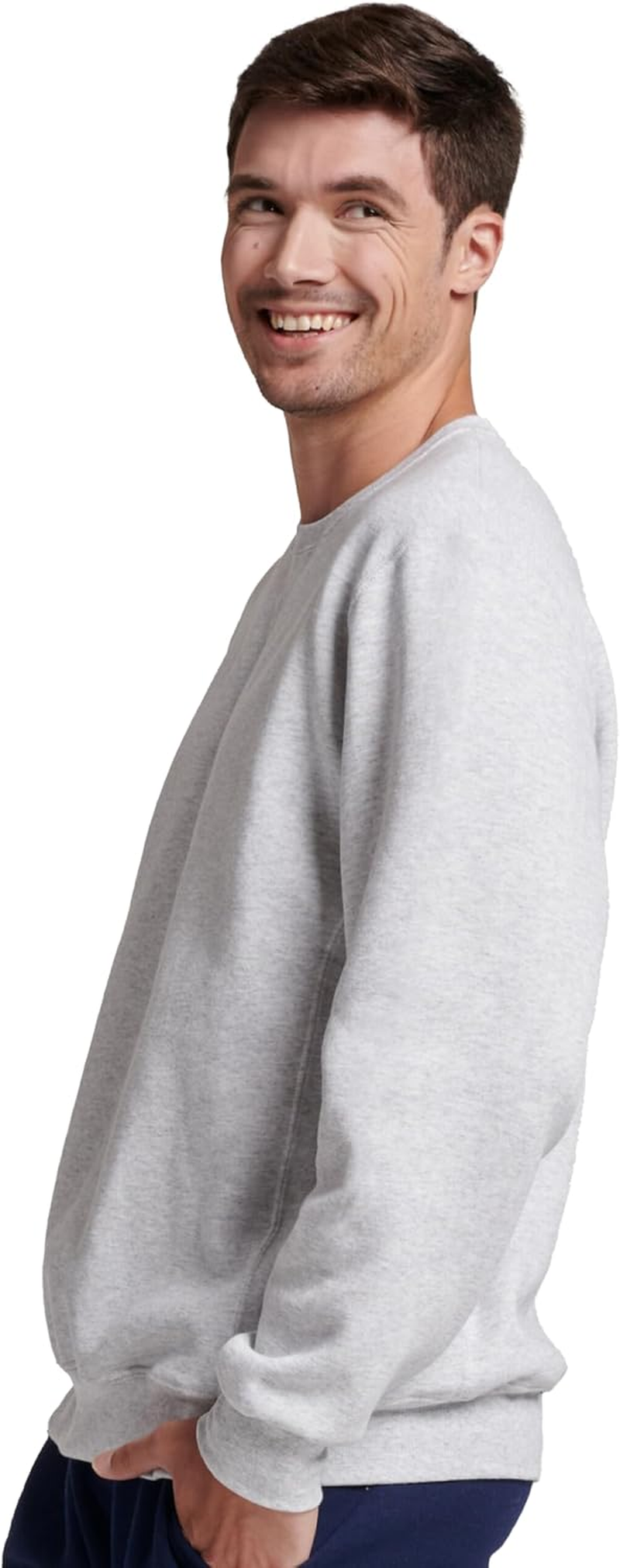 Russell Athletic Men'S Dri-Power Fleece Sweatshirts, Moisture Wicking, Cotton Blend, Relaxed Fit, Sizes S-4X image number 2