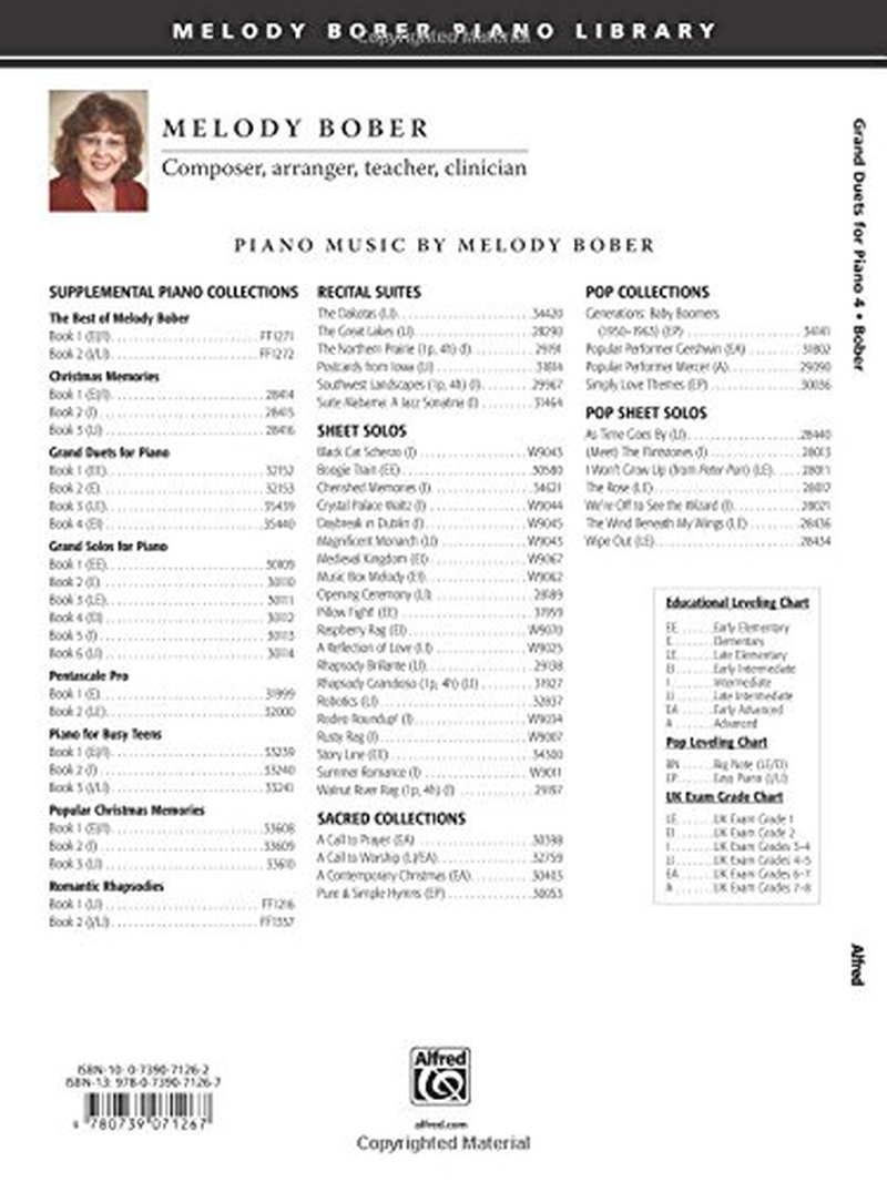 Grand Duets for Piano - Book 4: 6 Early Intermediate Pieces for One Piano, Four Hands image number 5