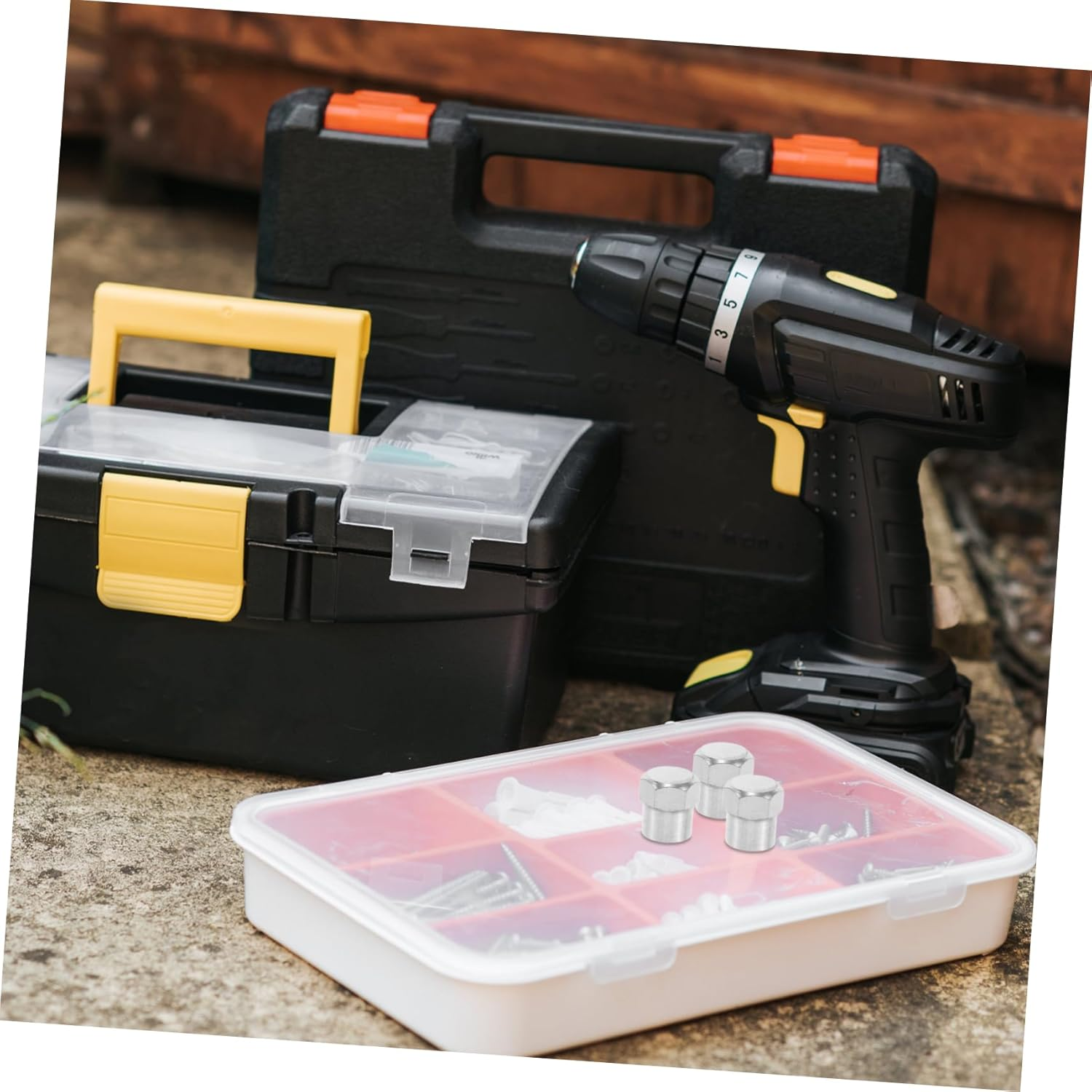 PENIKOKO 20Pcs Automotive Tire Valve Stem Caps Pressure Cover Dustproof Wheel Valve Caps for Car Truck SUV Exterior Accessories image number 2