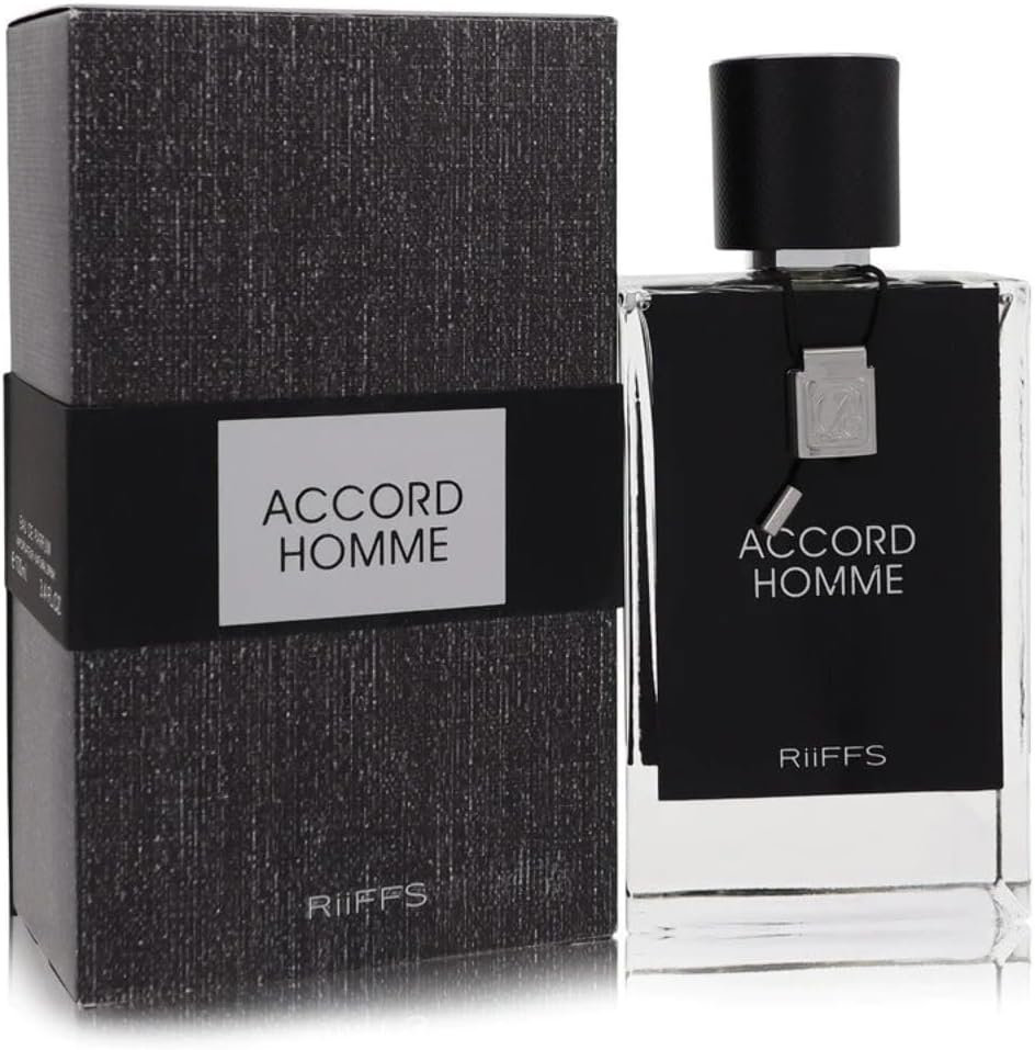 Riiffs Accord Homme by Riiffs Eau De Parfum Spray 3.4 Oz for Men
