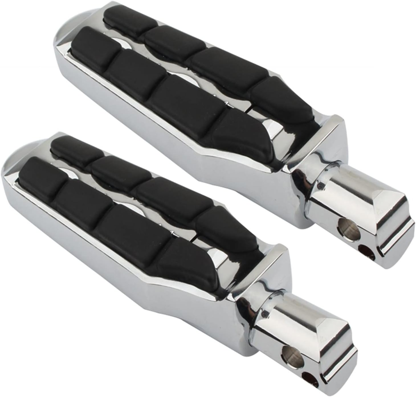 TRUSTTWO Motorcycle Driver Passenger Front/Rear CNC Compatible with Harley Softail Fat Bob Breakout Street Bob 2018-2021 the New (Color : E Front Black) image number 6