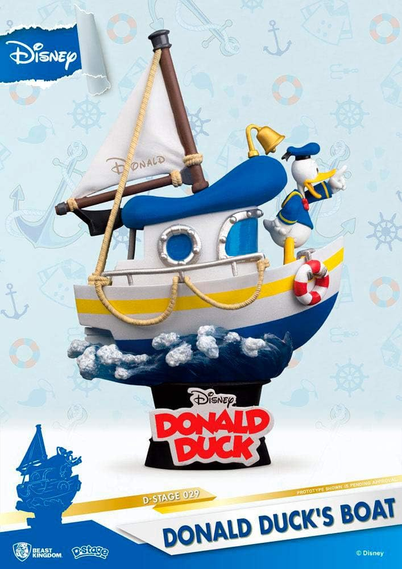 Beast Kingdom DS-019 D Select Donald Ducks Boat Figure