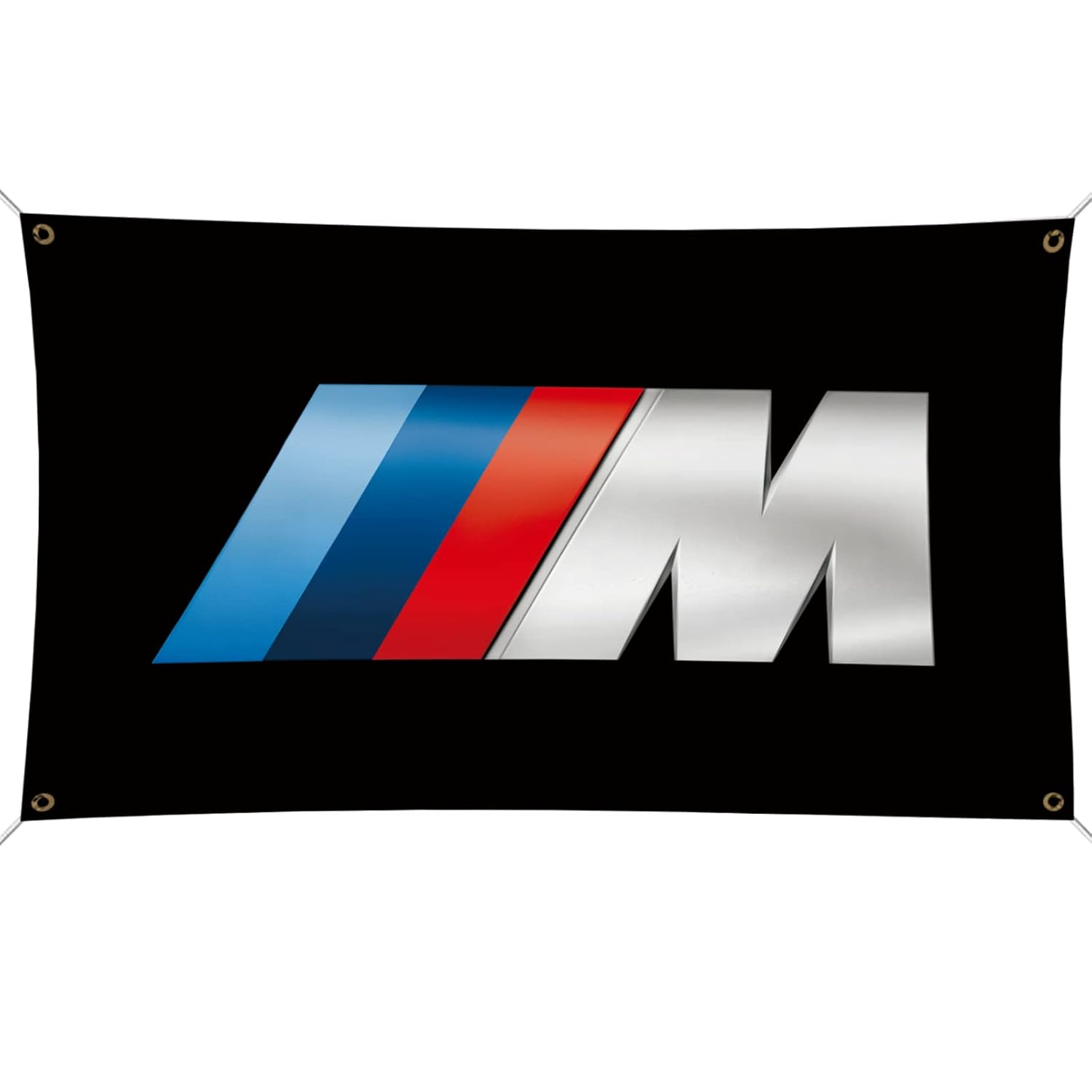 Car Flag 3X5 Ft, Cool Racing Car Flags for Man Cave Guys, Double Printed M IIIM Flag Car Banner with UV Fade Proof (4 Grommets) image number 3