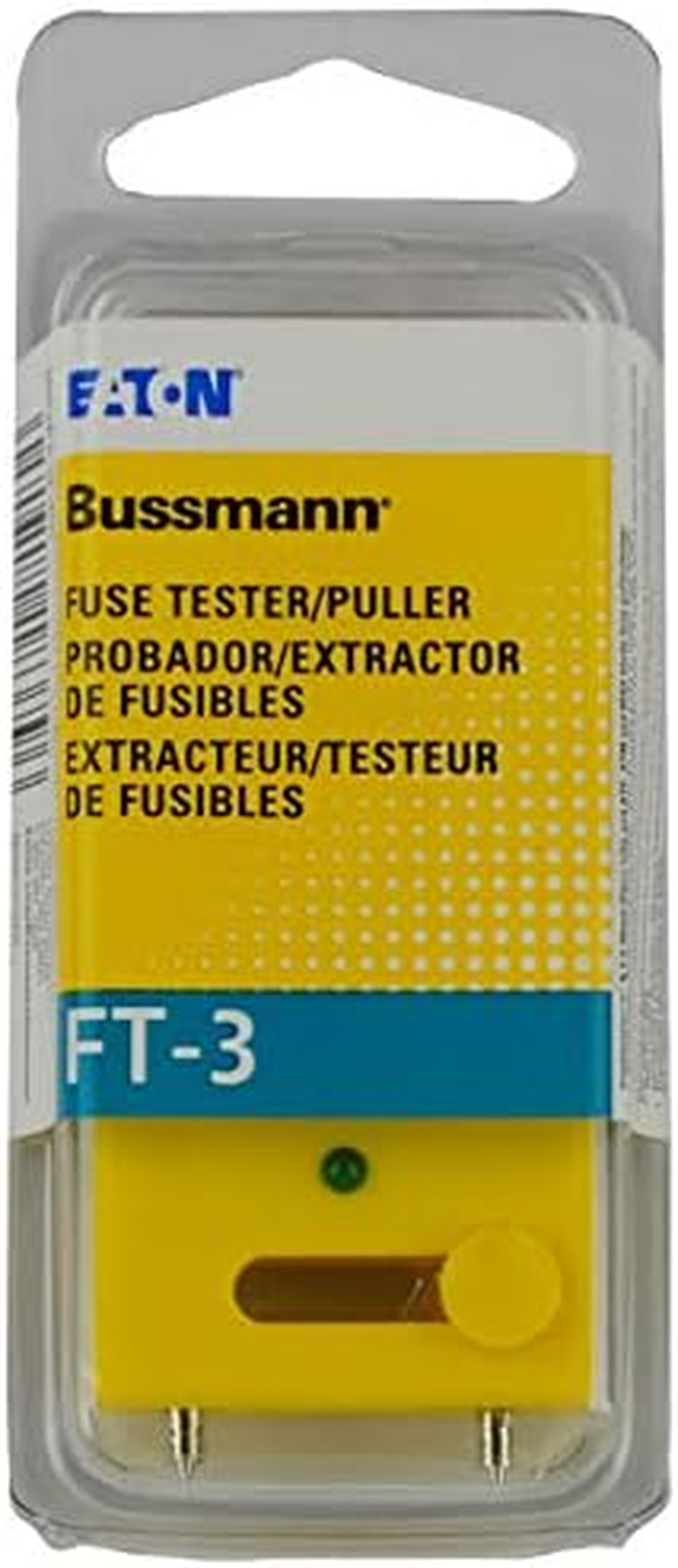 Bussmann FT-3 Automotive Blade and Glass Tube Fuse Tester and Puller, 1 Pack image number 1