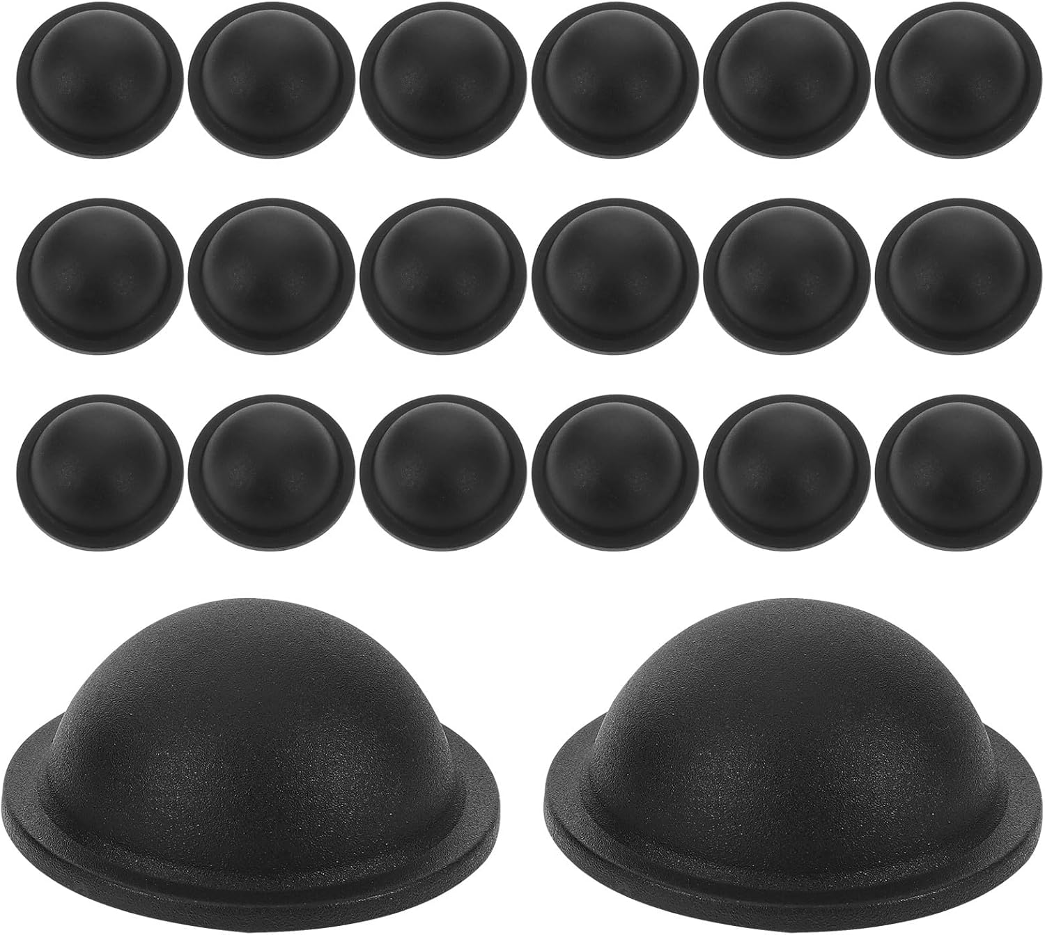 CTIRCHIU 20Pcs Plastic Luggage Accessory Feet Pads round Protective Suitcase Feet Covers for Travel Bags Sturdy Replacement Pads for Backpack and Suitcase Hardware image number 6