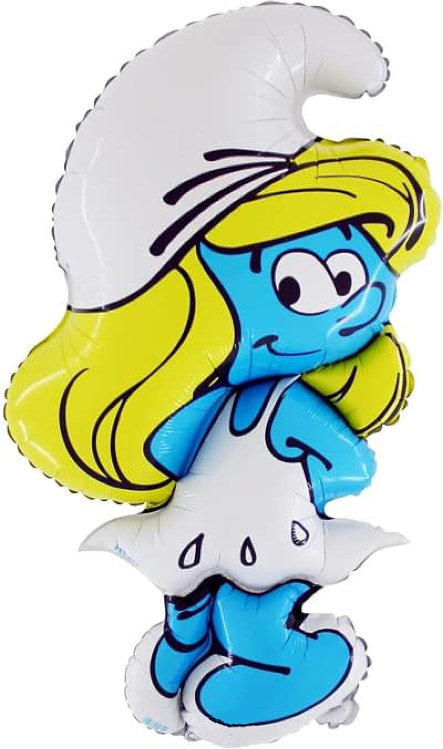 Toyland&reg; 80Cm (32") Smurf Shaped Character Foil Balloon - Kids Party Balloons