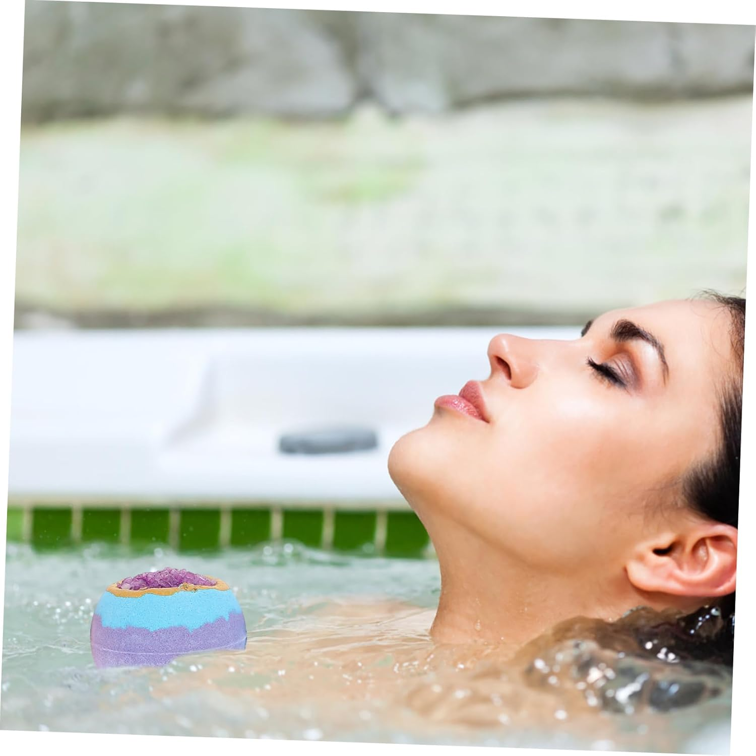 FOMIYES 4Pcs Essential Oil Bath Bomb Balls Bathing Boys and Girls Moisturizing image number 1