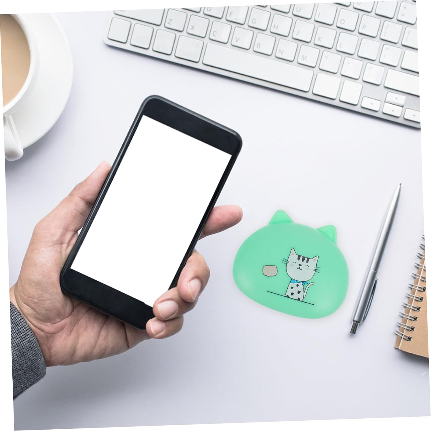 PAMINGONO Ear Earphone Wired Headphone Earbuds Microphone Earphone for Phone for Working image number 5