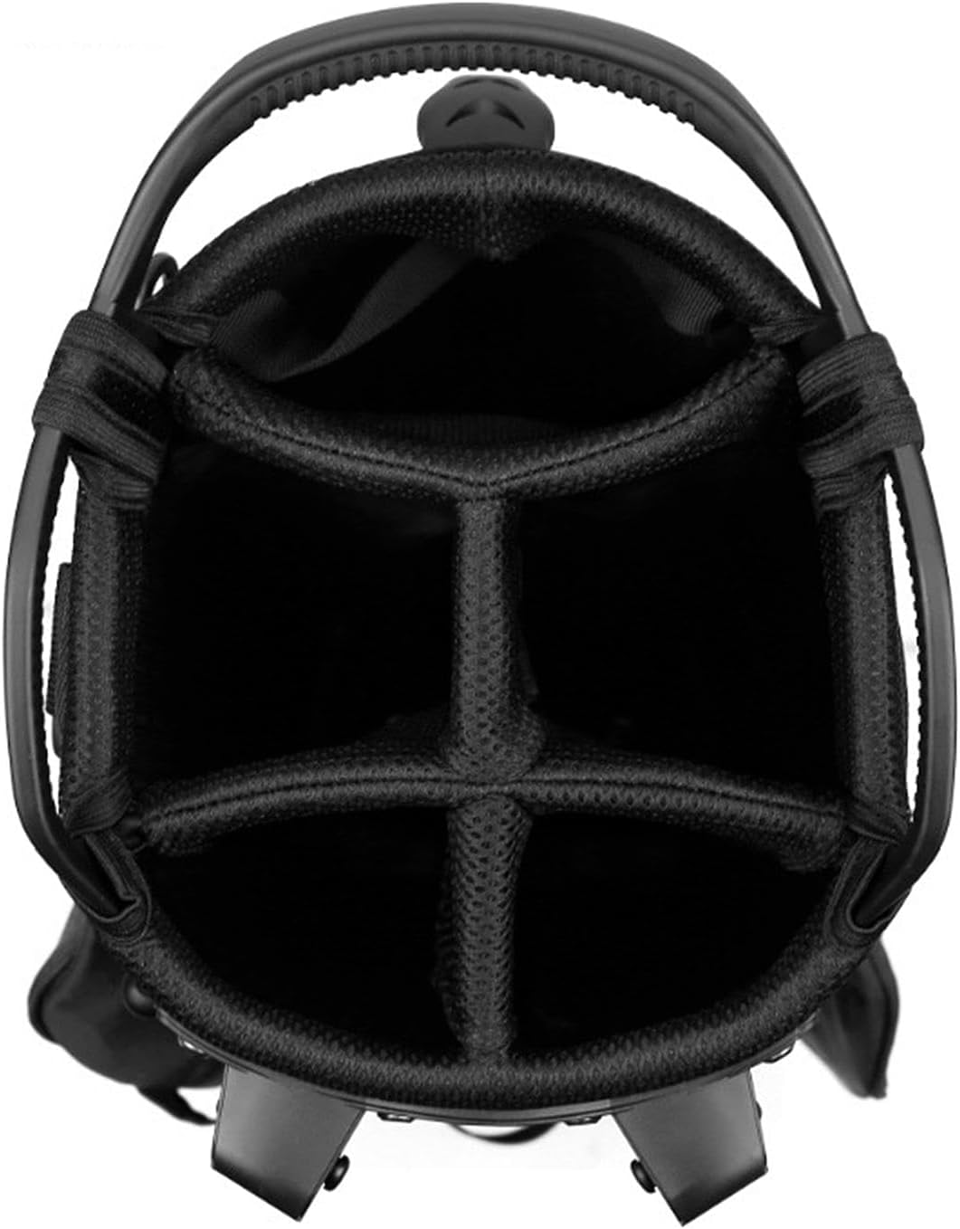 Golf Bag, Portable Golf Bag, Multi-Pocket Golf Bag with Non-Slip Stand, Automatic Adjustable Twofold Shoulder Straps, Removable Straps, Adult Golf Accessories, 11.8X49.2 Inches image number 2